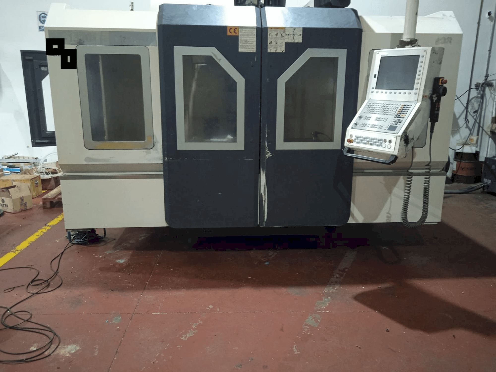 Hartford LG-1370-maskinen framifrån