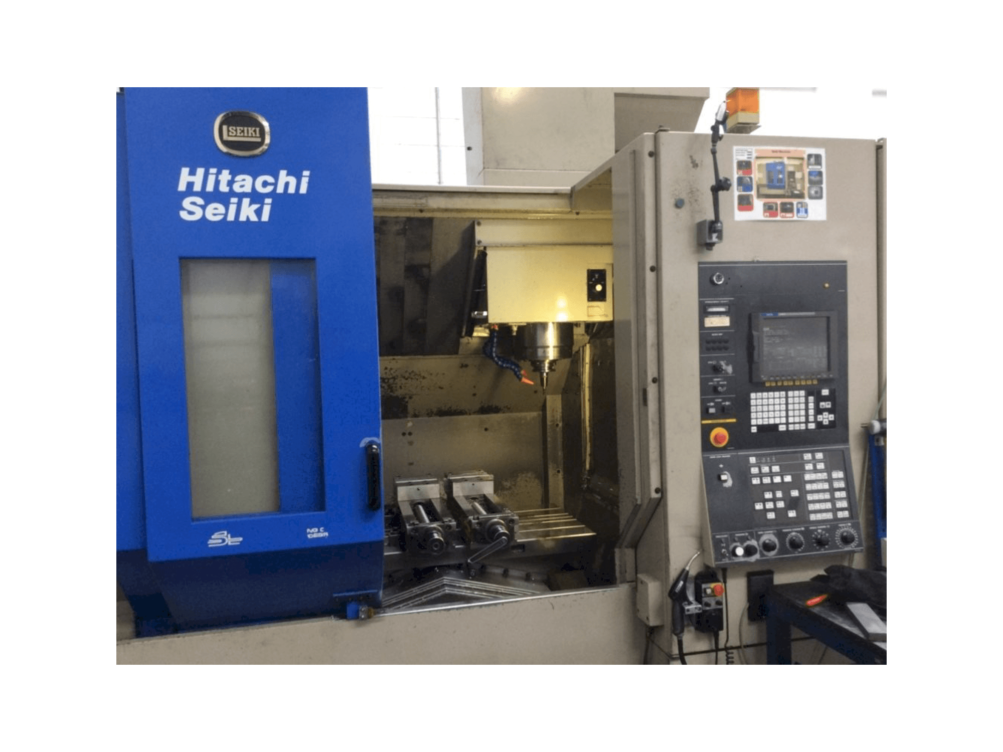 HITACHI SEIKI VS50-maskinen framifrån