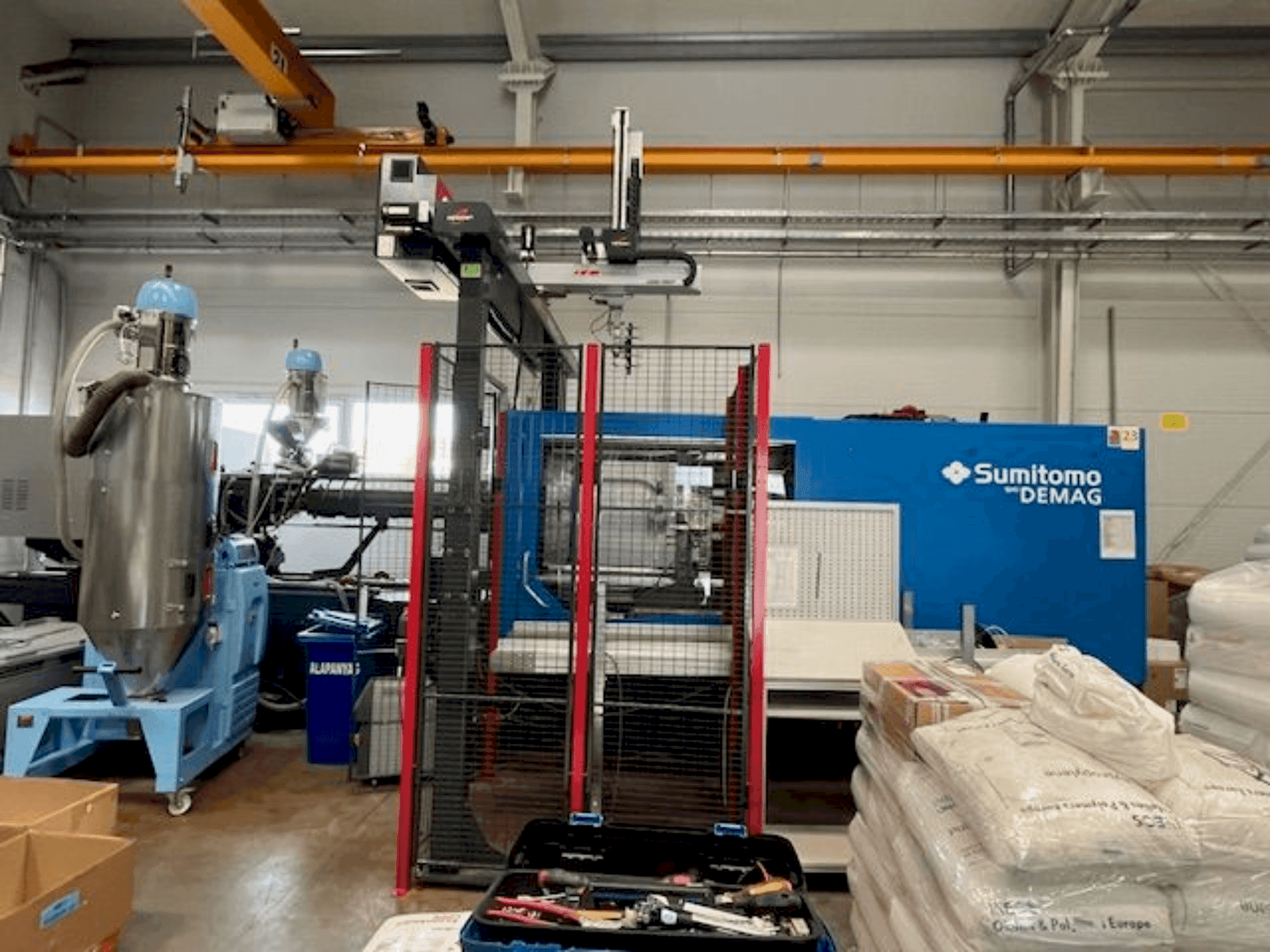 SUMITOMO SHI DEMAG IntElect2 500/920-2200-maskinen framifrån