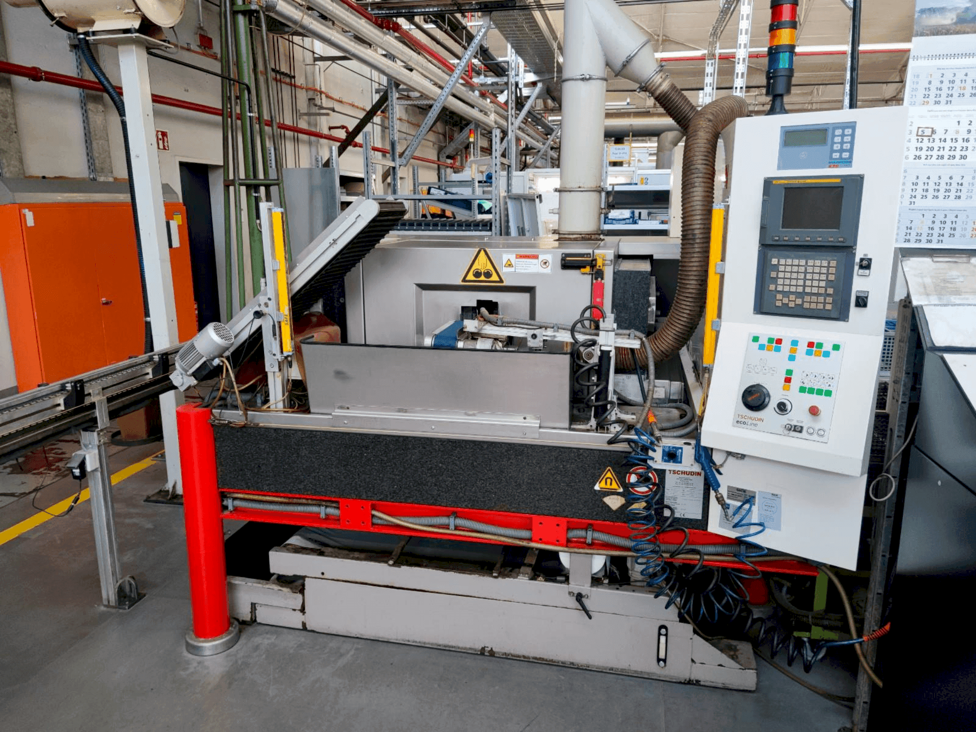 TSCHUDIN ecoLINE 400-maskinen framifrån