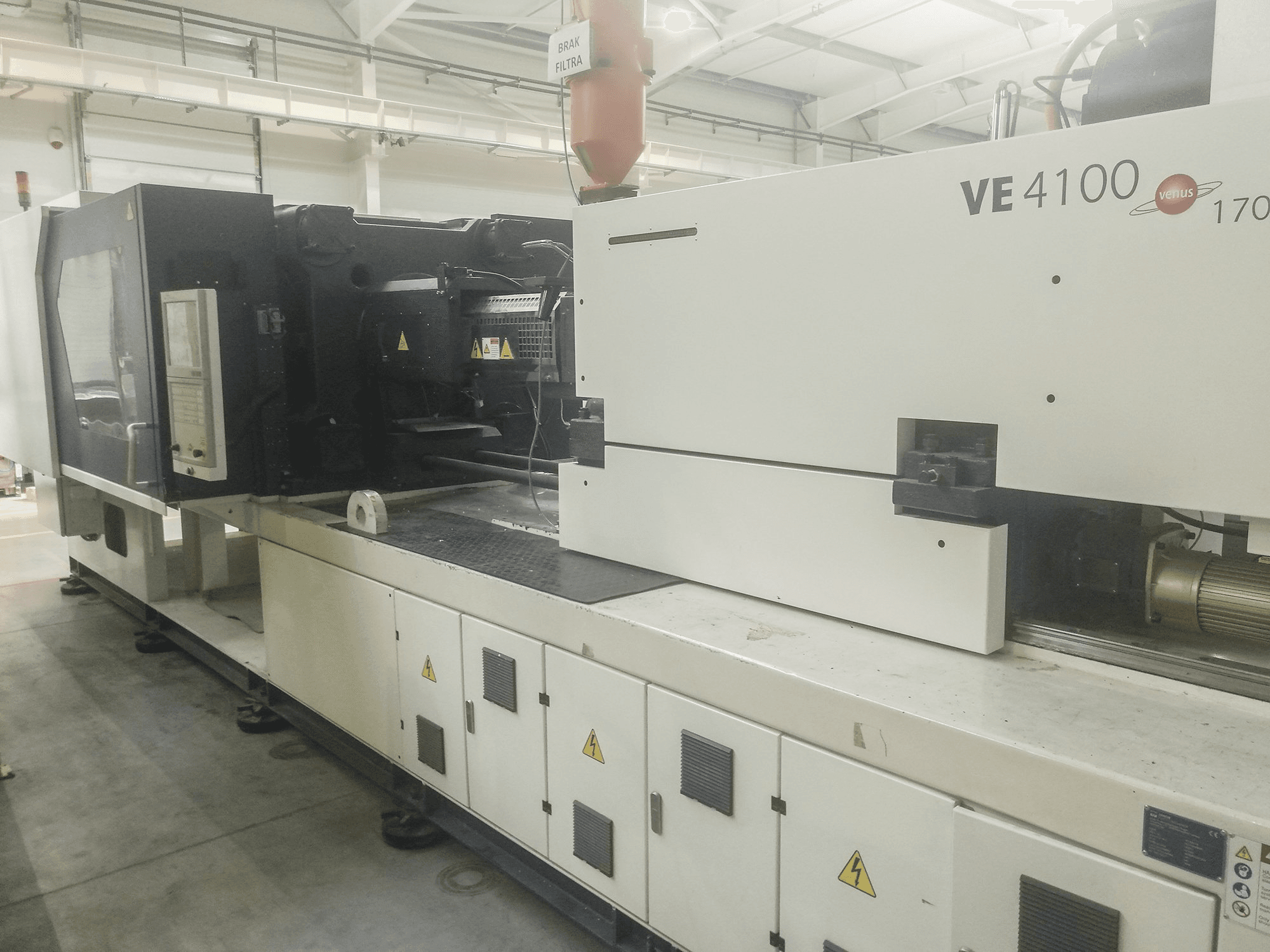 Zhafir-maskinen sedd från högerVE 4100/1700