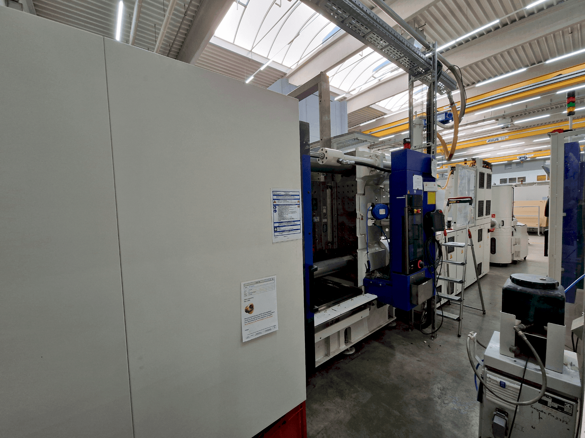 Engel duo 2400/650-maskinen framifrån