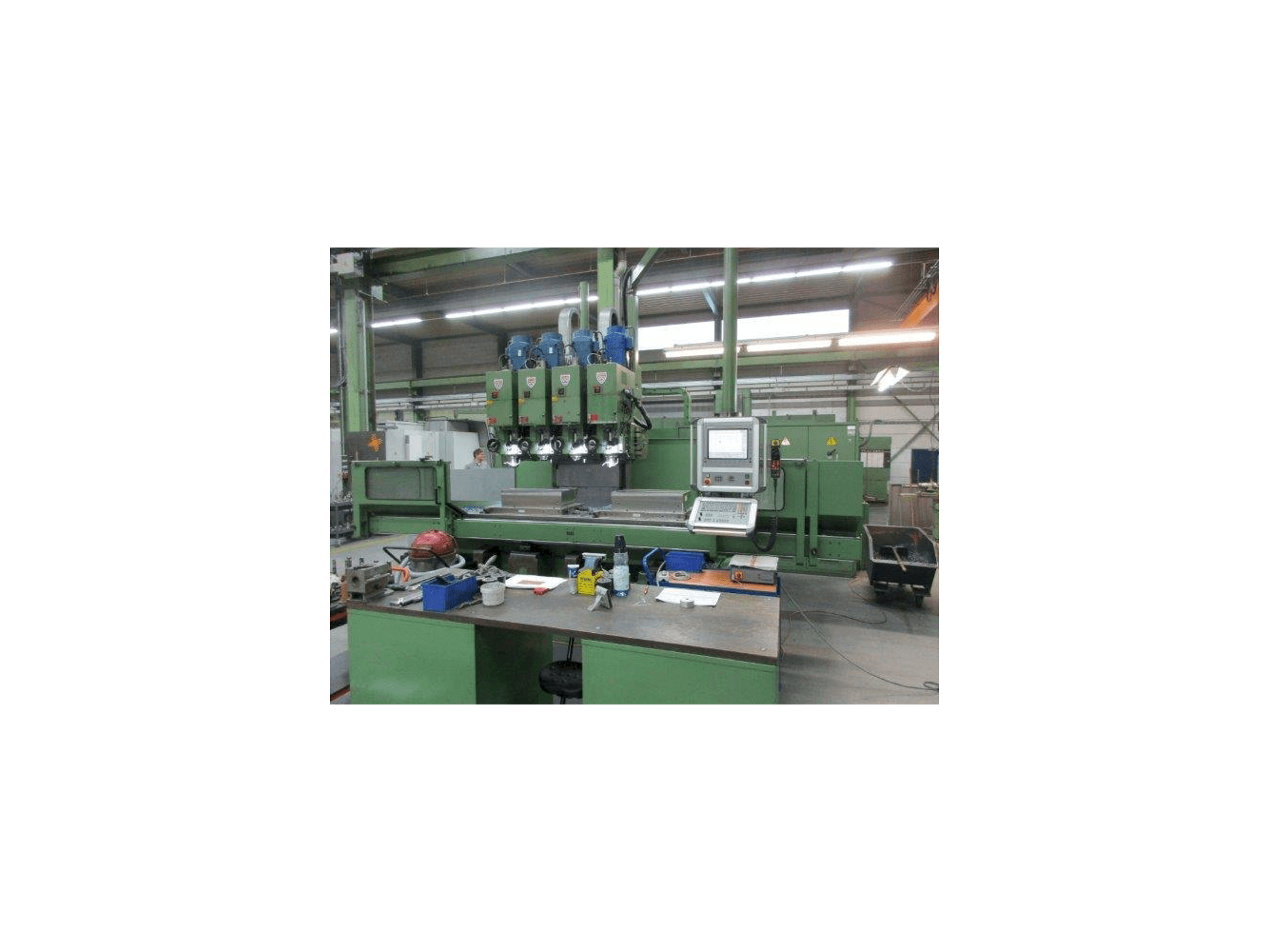 Rambaudi Rammatic 804-maskinen framifrån