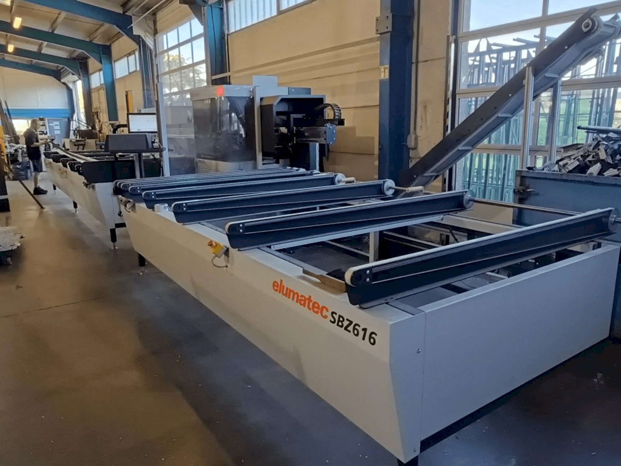 Elumatec SBZ 616/02-maskinen framifrån