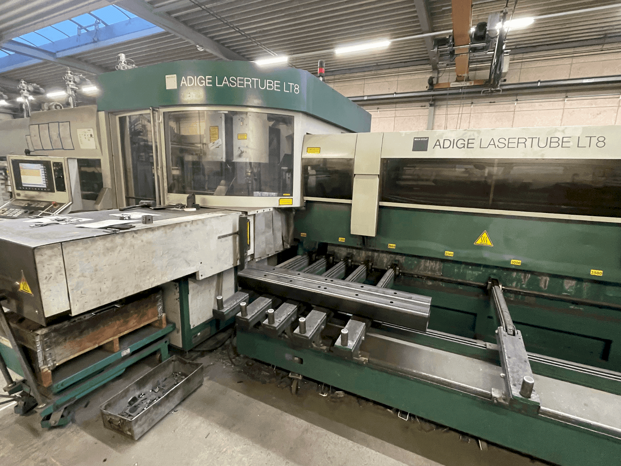 BLM Adige LT8-maskinen framifrån