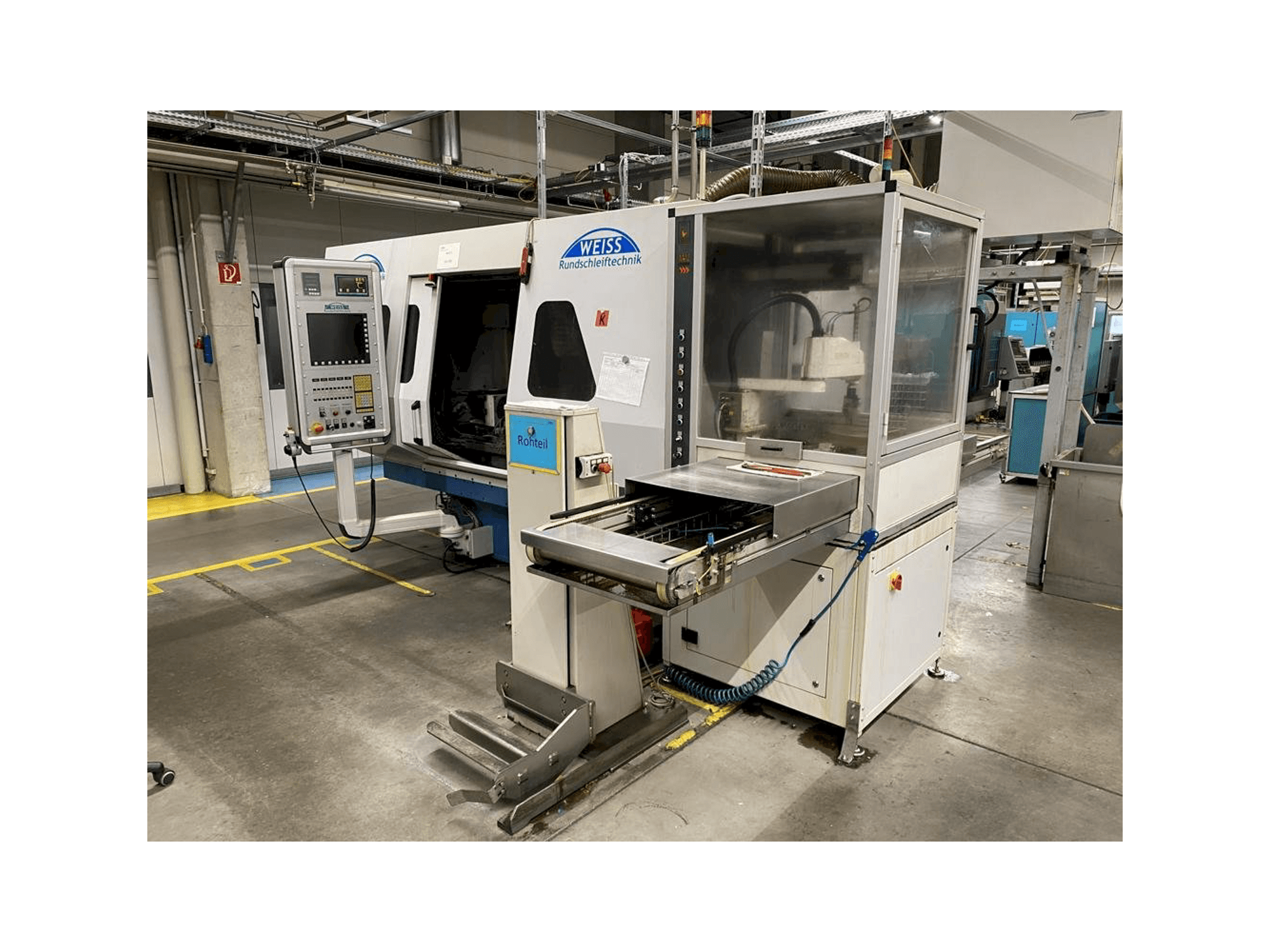 WEISS SER 07-14 K33-1-maskinen framifrån