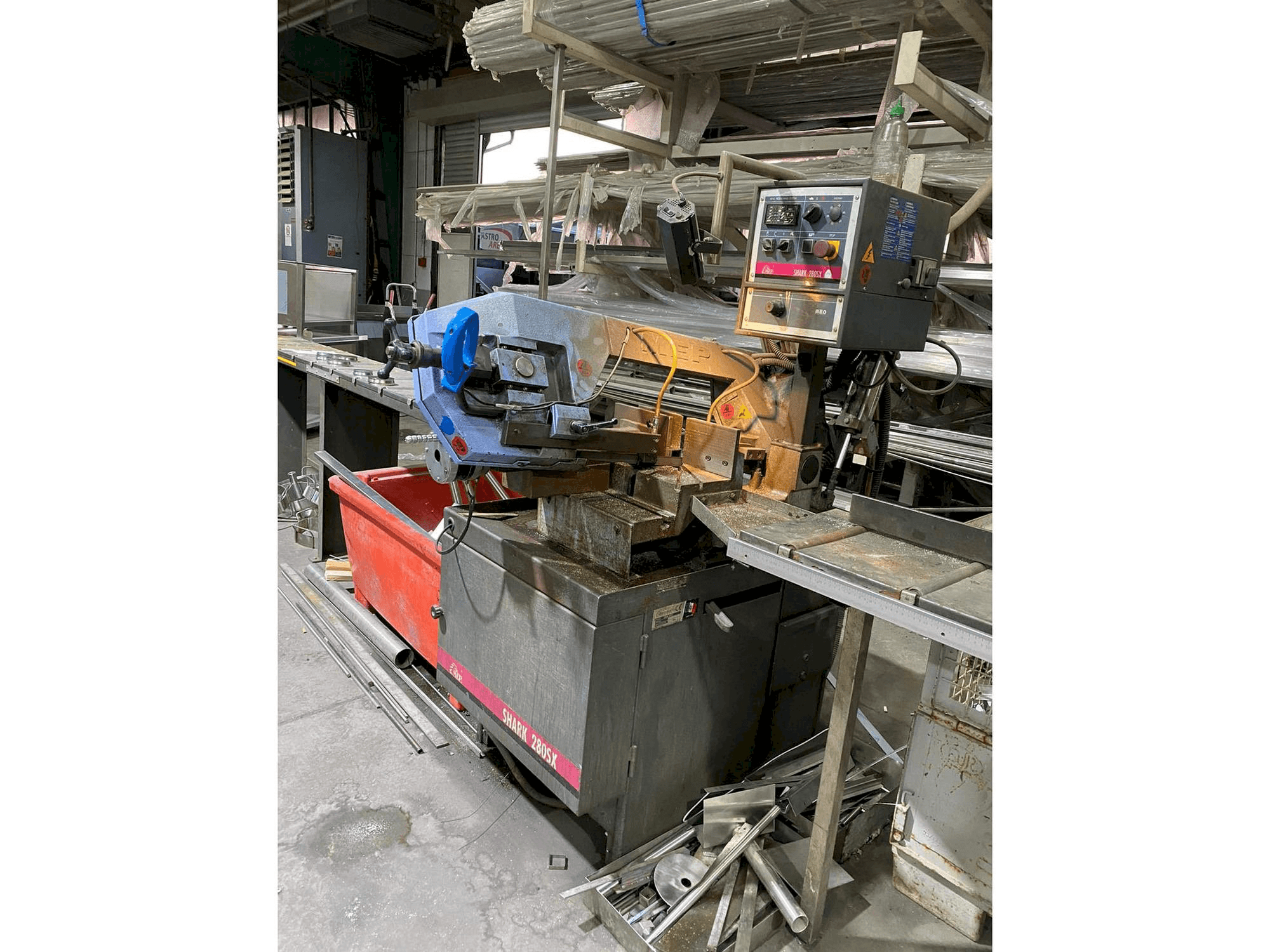 Nisshinbo MAP-750-maskinen framifrån