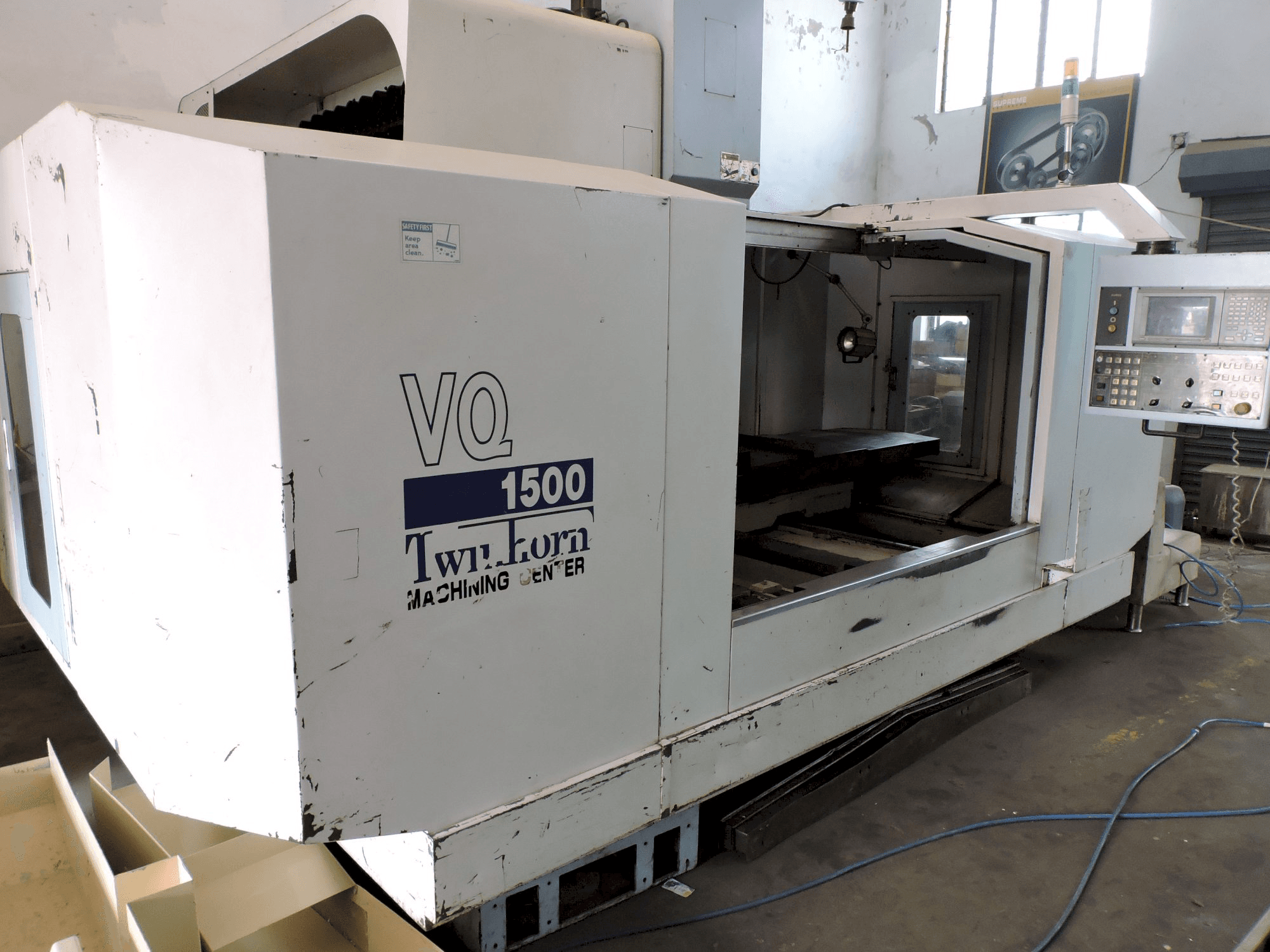 Twinhorn-maskinen sedd från vänsterVQ-1500