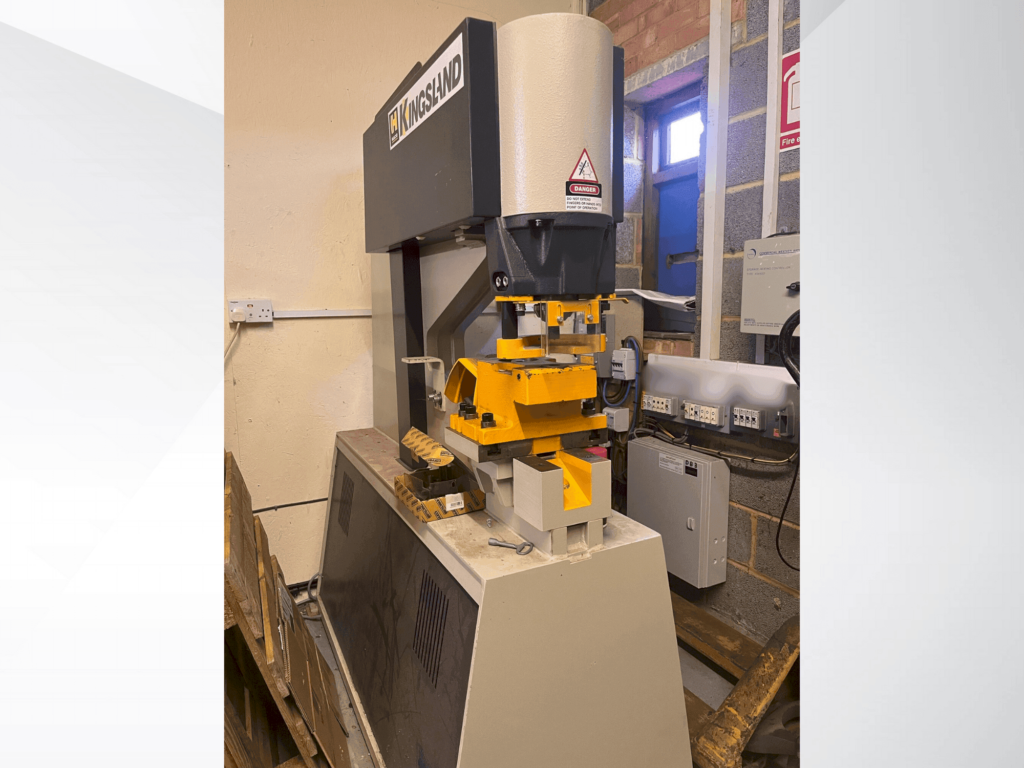 HACO Kingsland 60p-maskinen framifrån