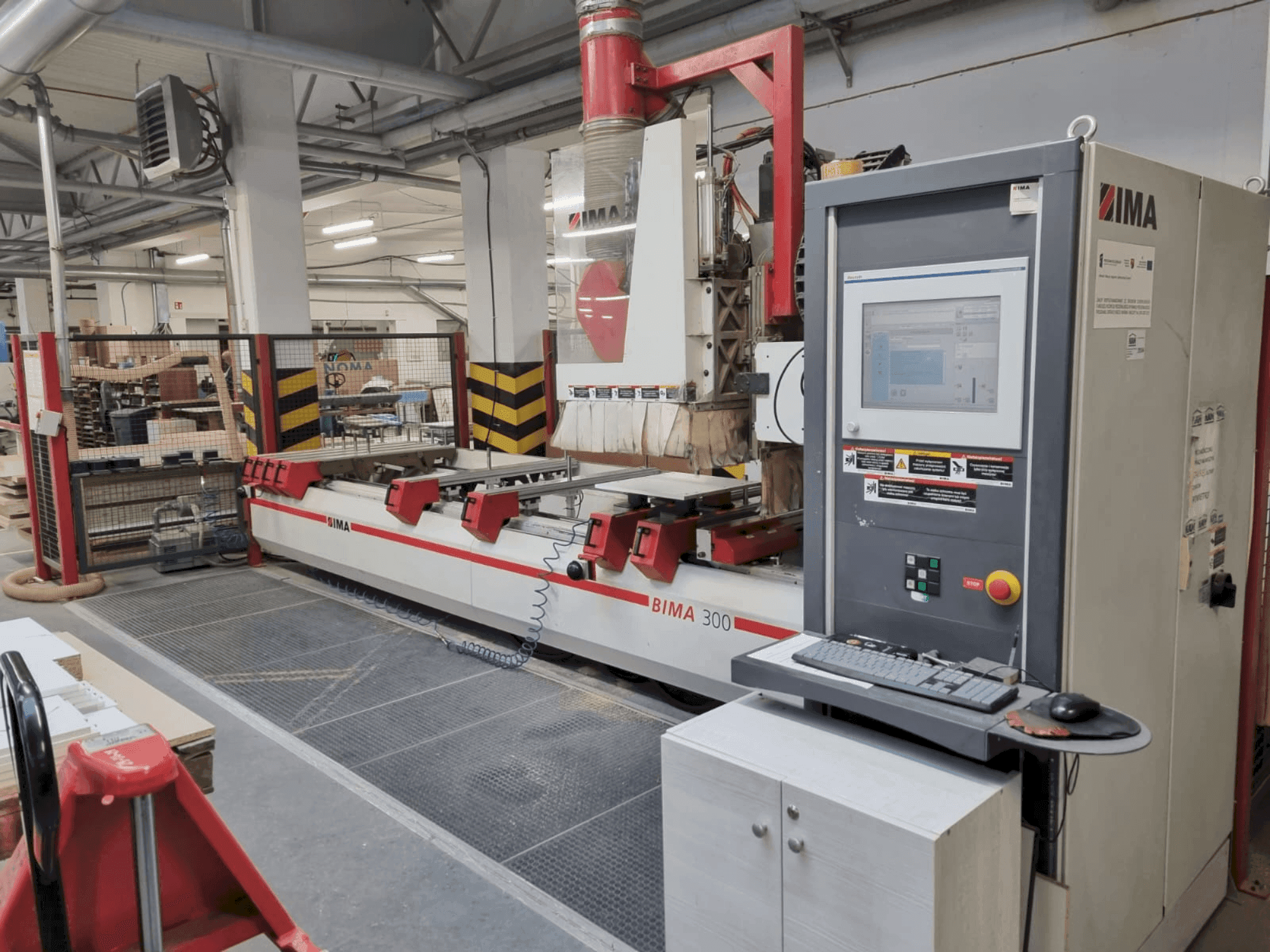 IMA BIMA 300-maskinen framifrån
