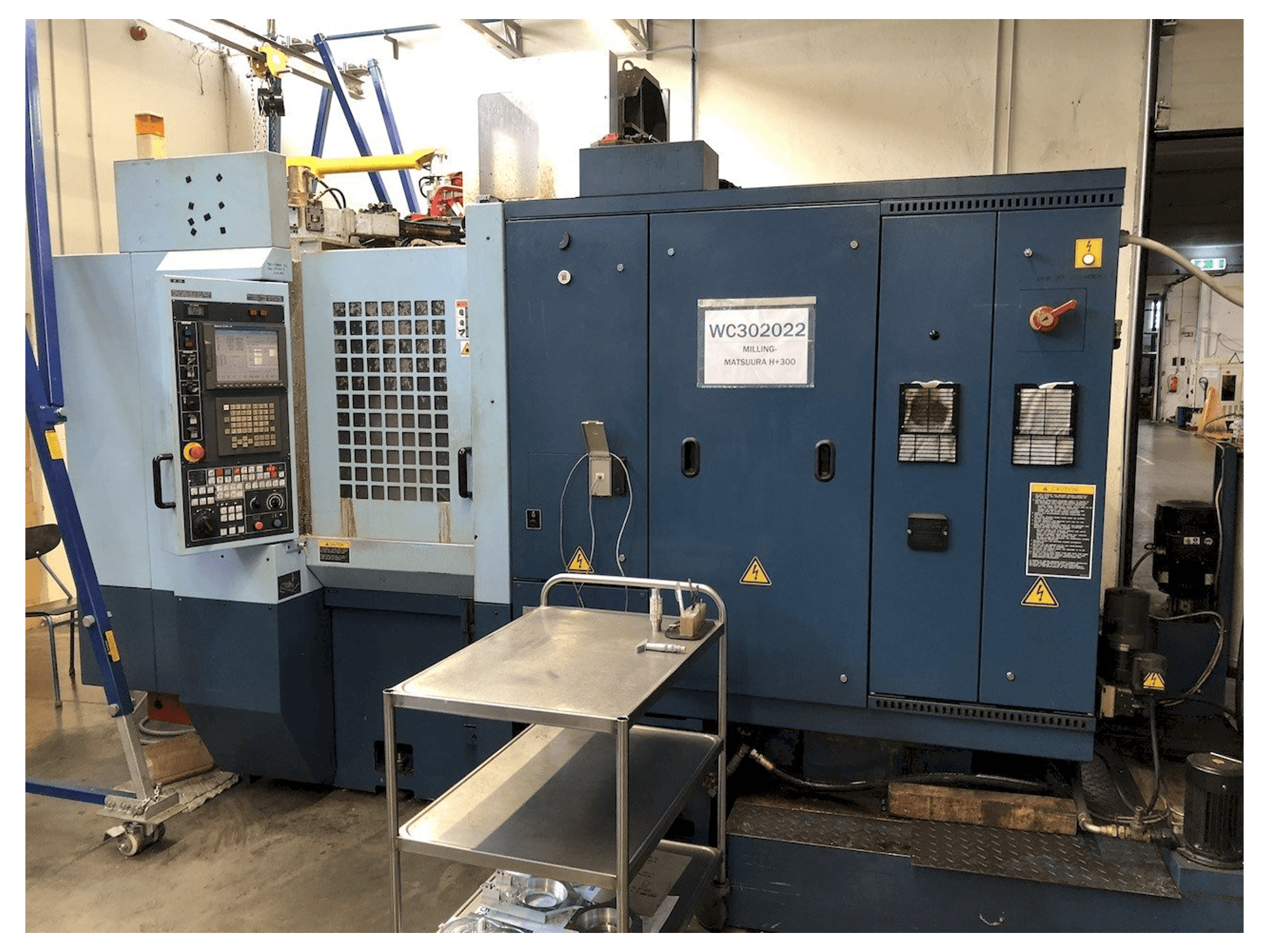 Matsuura H Plus-300-maskinen framifrån