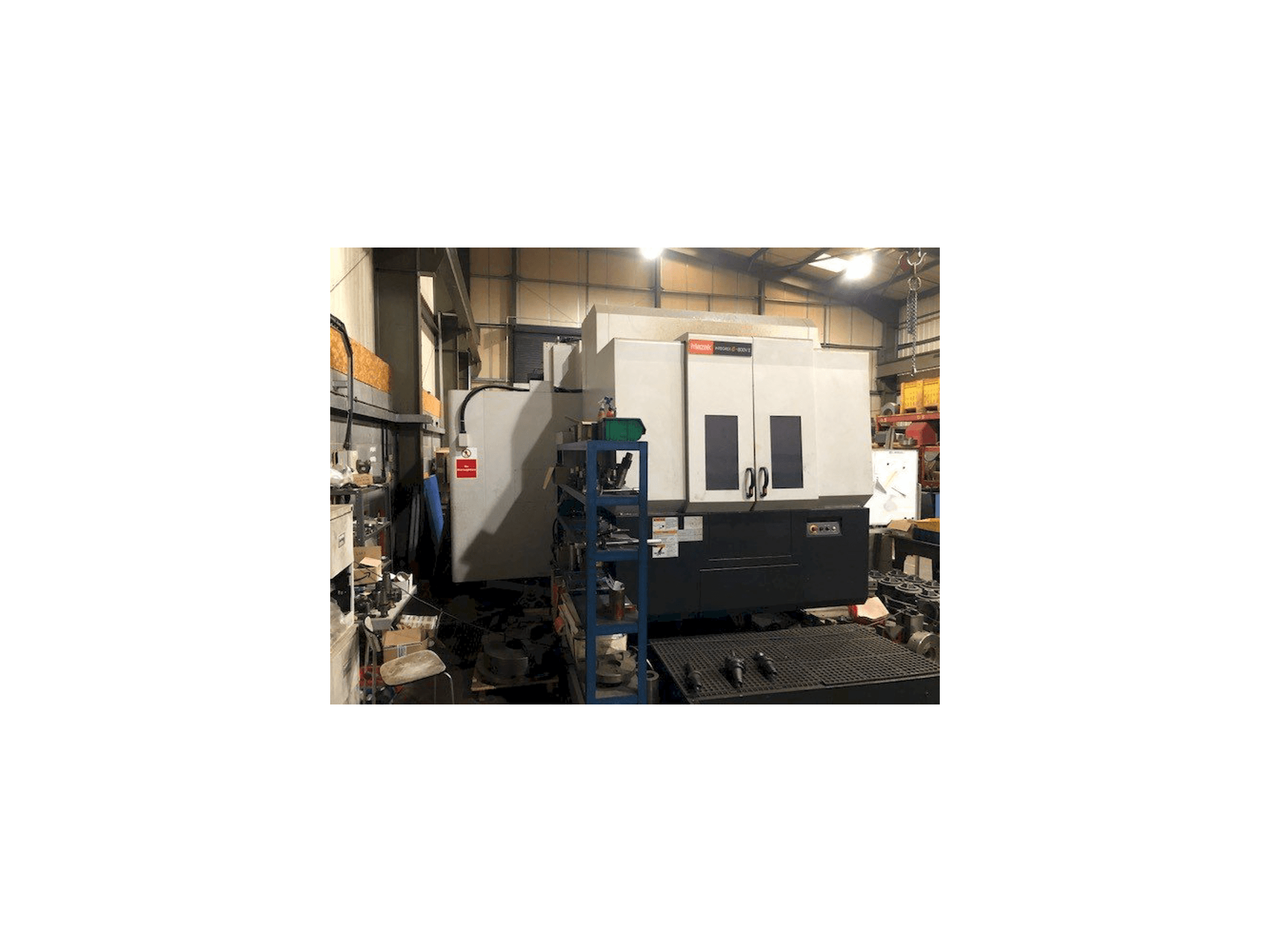 Mazak Integrex 800V/5 II E-maskinen framifrån