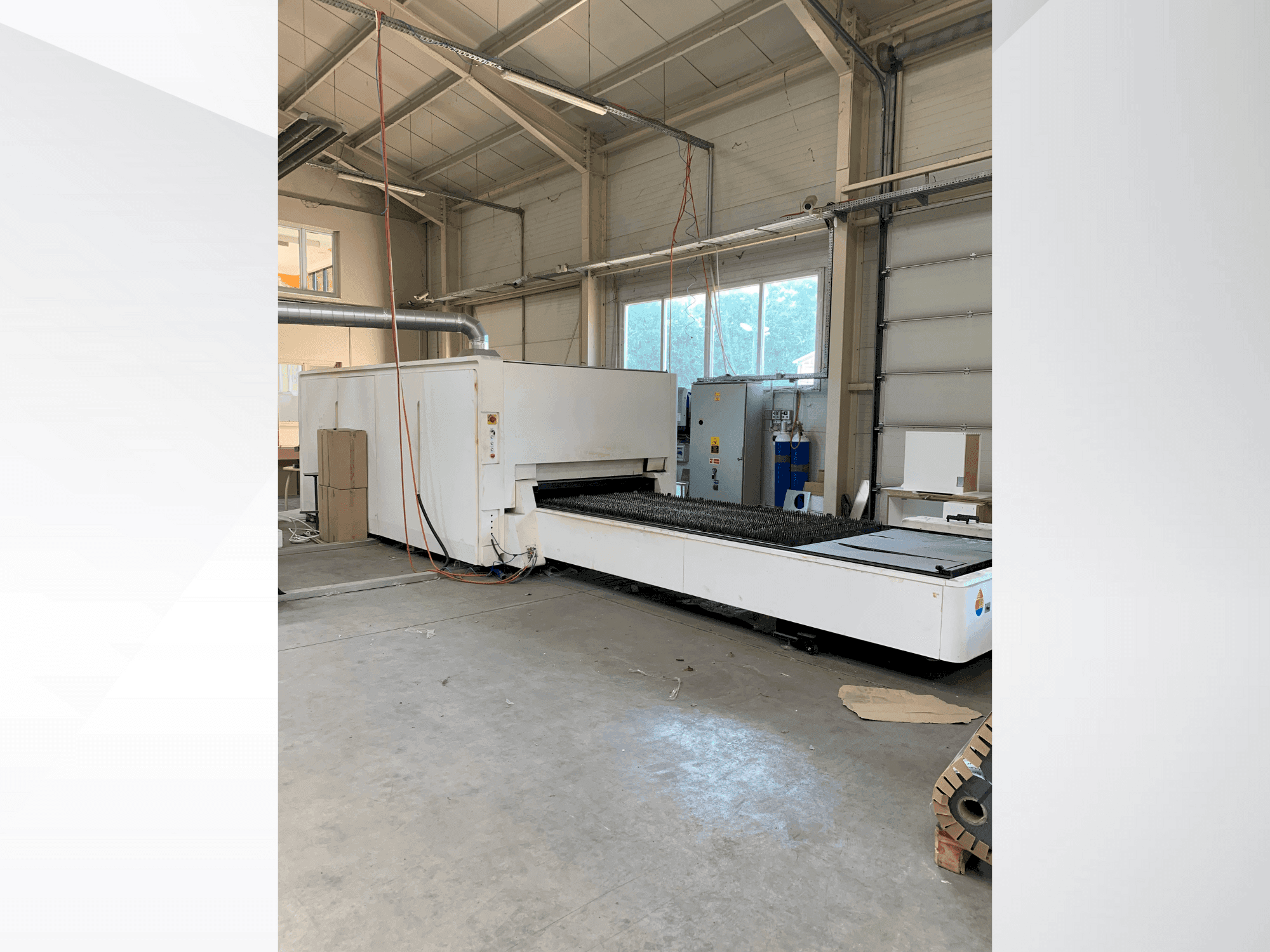 Bodor P3015-maskinen framifrån