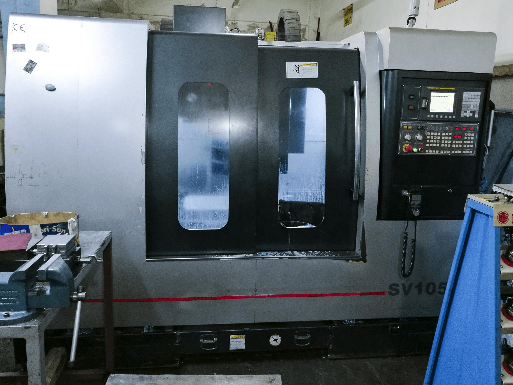 Pinnacle-maskinen framifrånSV105