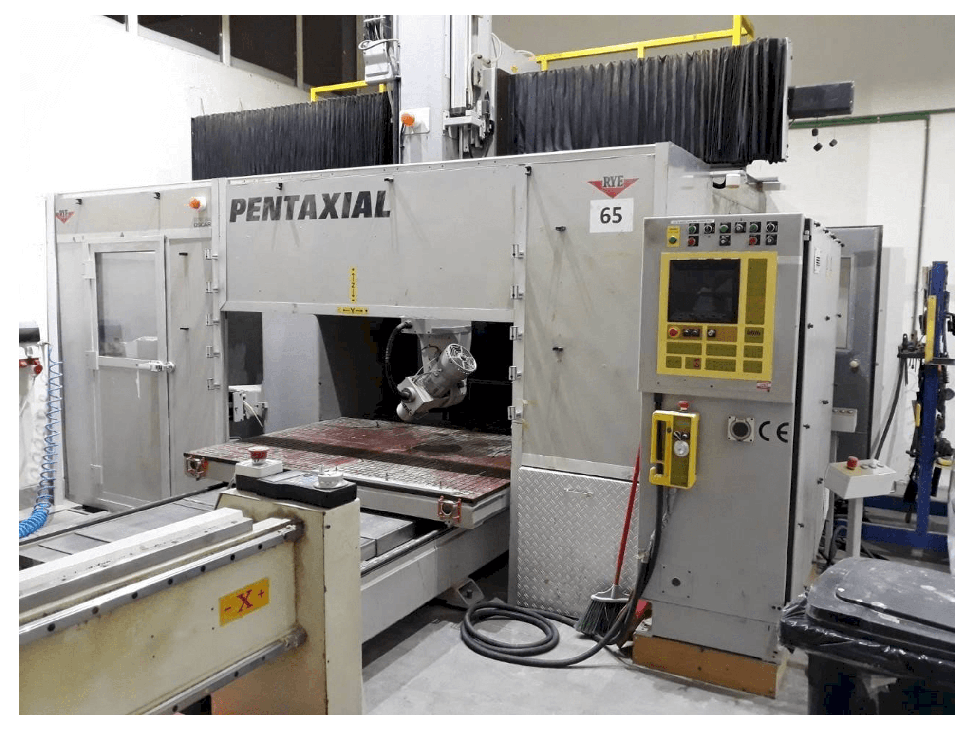 Rye Pentaxial 1710TP-maskinen framifrån