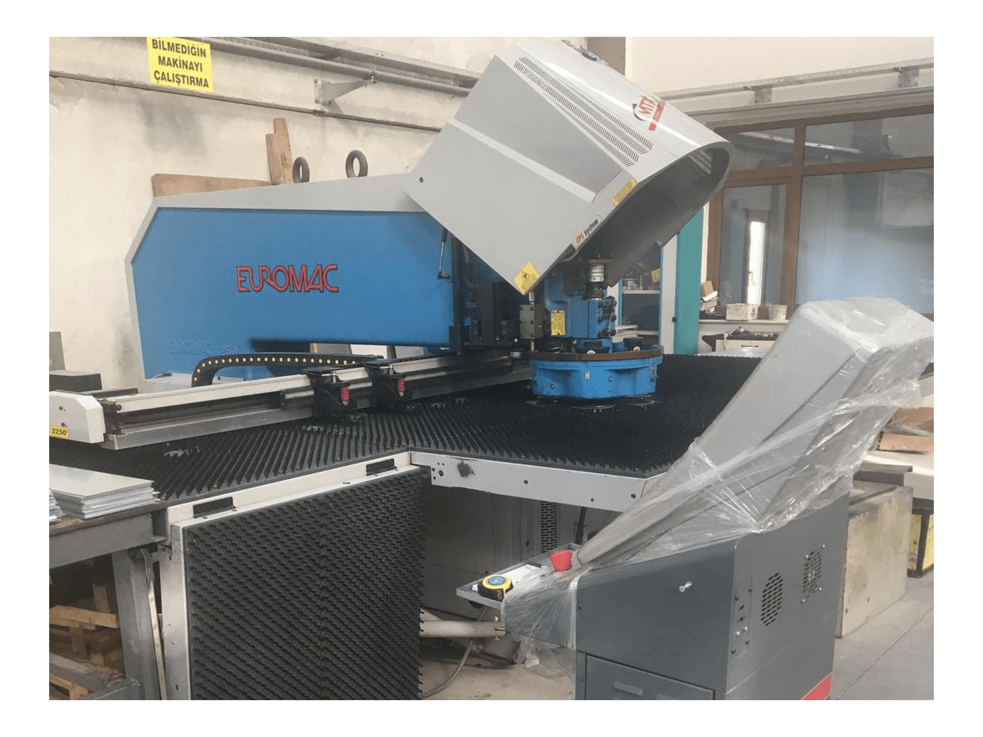 Euromac MTX Flex 6-maskinen framifrån