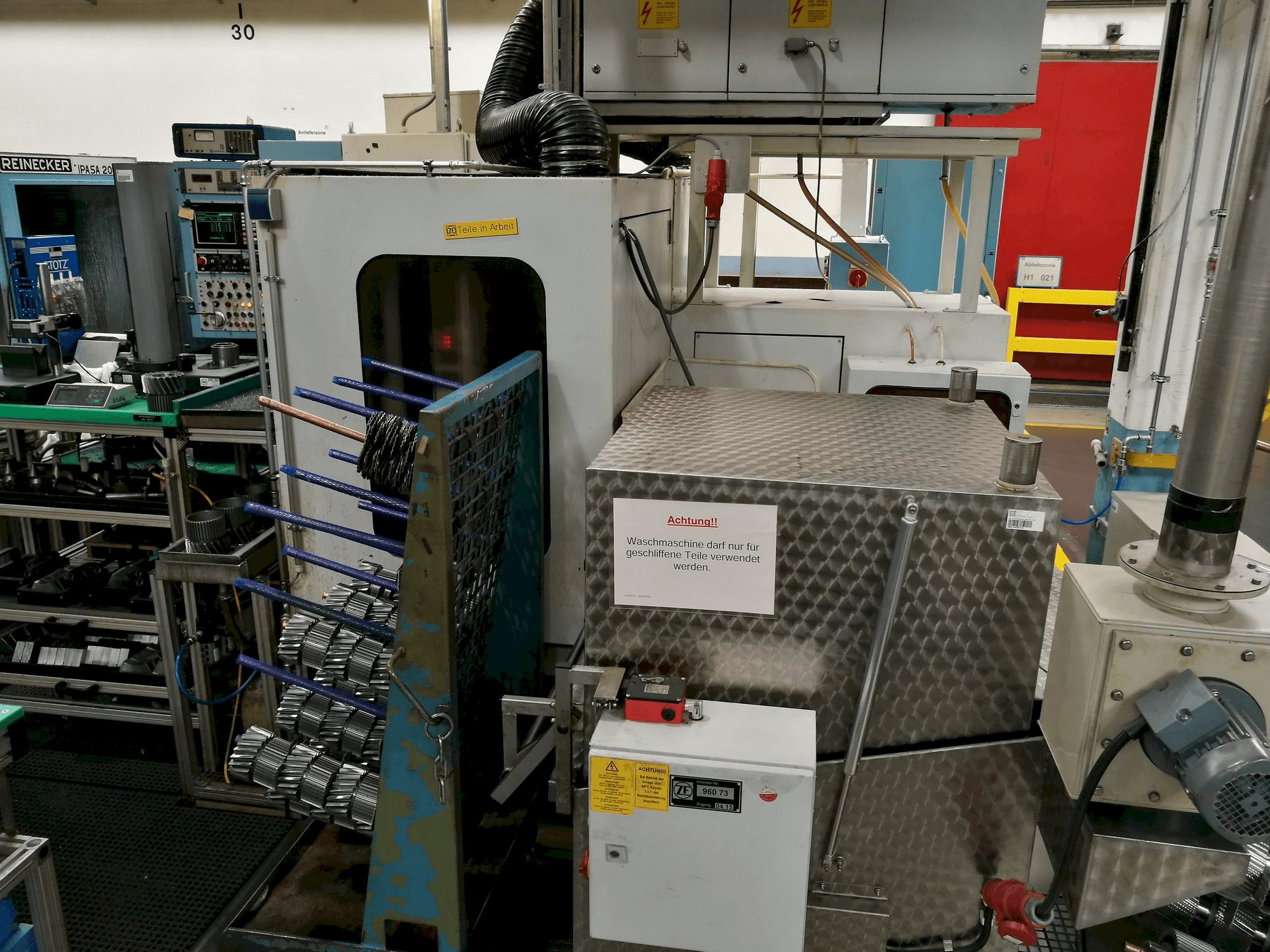 Pfauter PH 280-maskinen framifrån