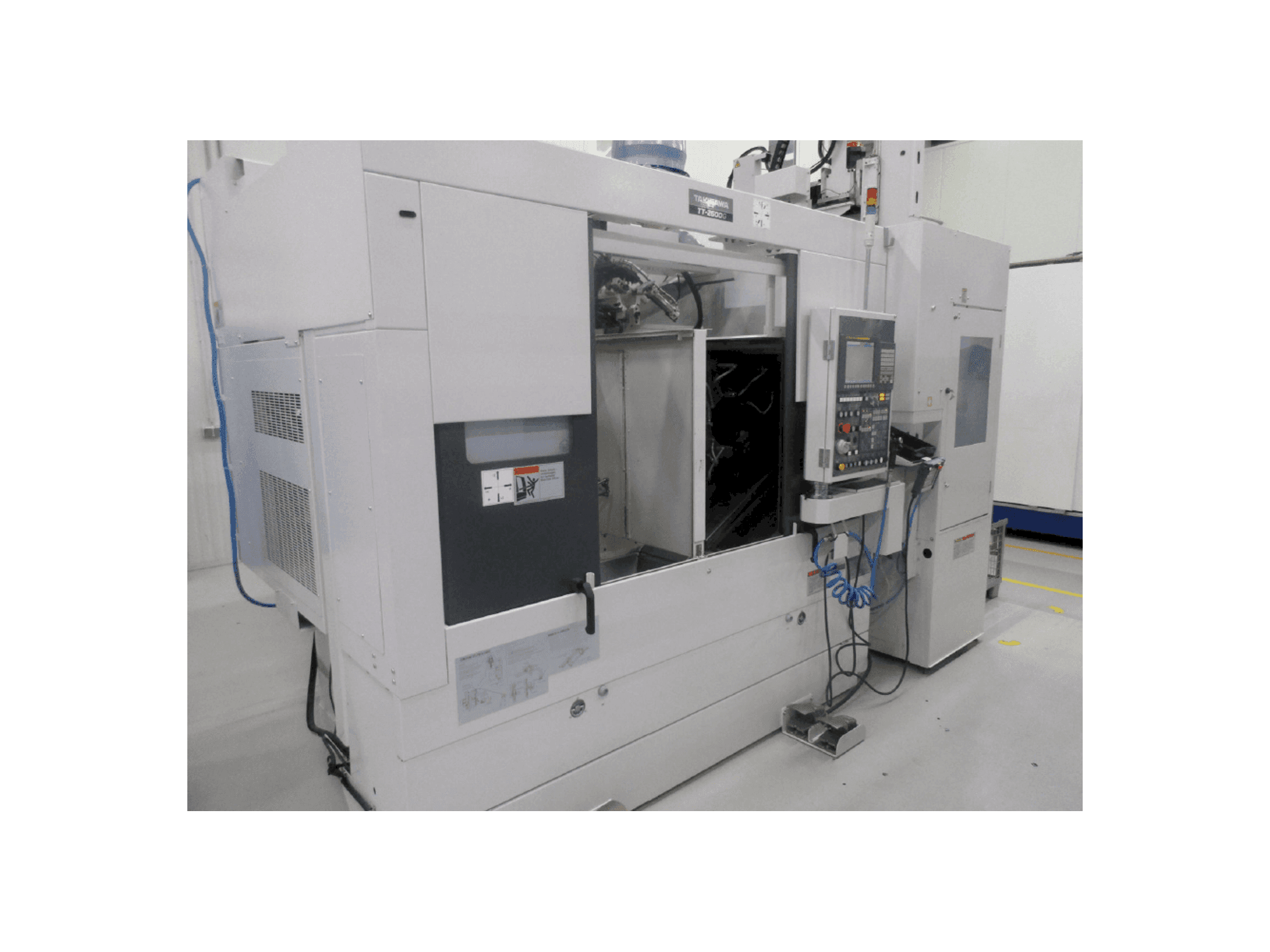 Takisawa TT-2600G-maskinen framifrån