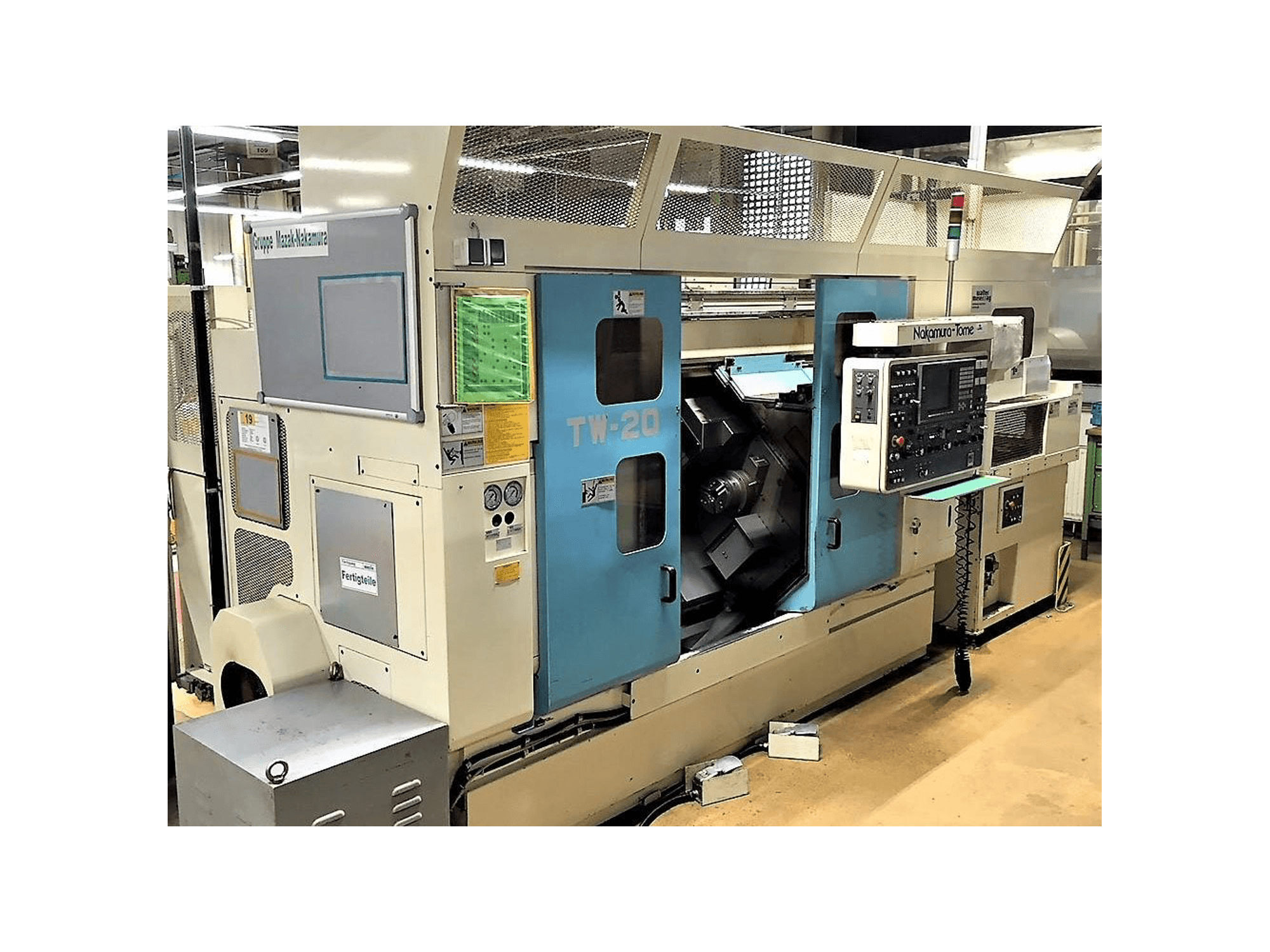 NAKAMURA-TOME-maskinen sedd från vänsterTW-20