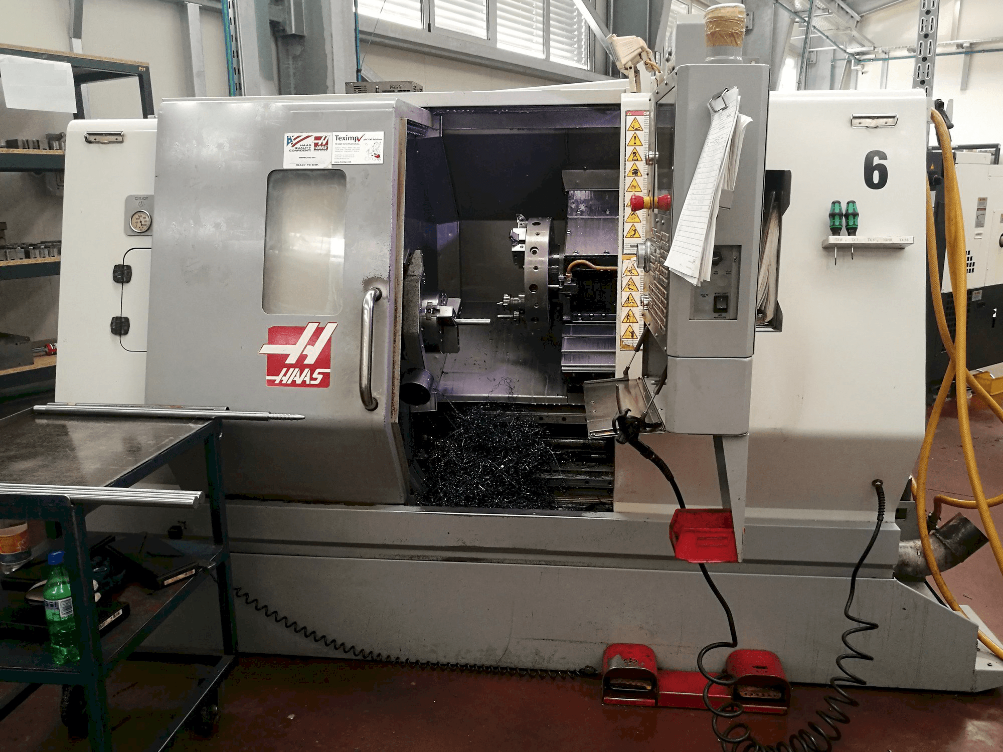 HAAS SL-20THE-maskinen framifrån