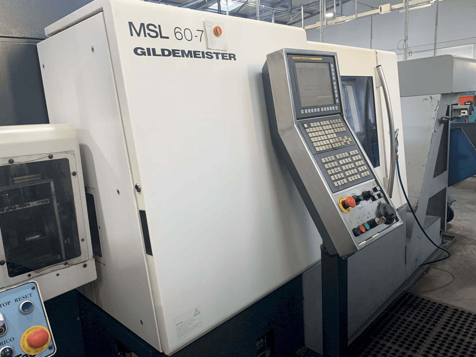 DMG MSL 60 / 7-maskinen framifrån