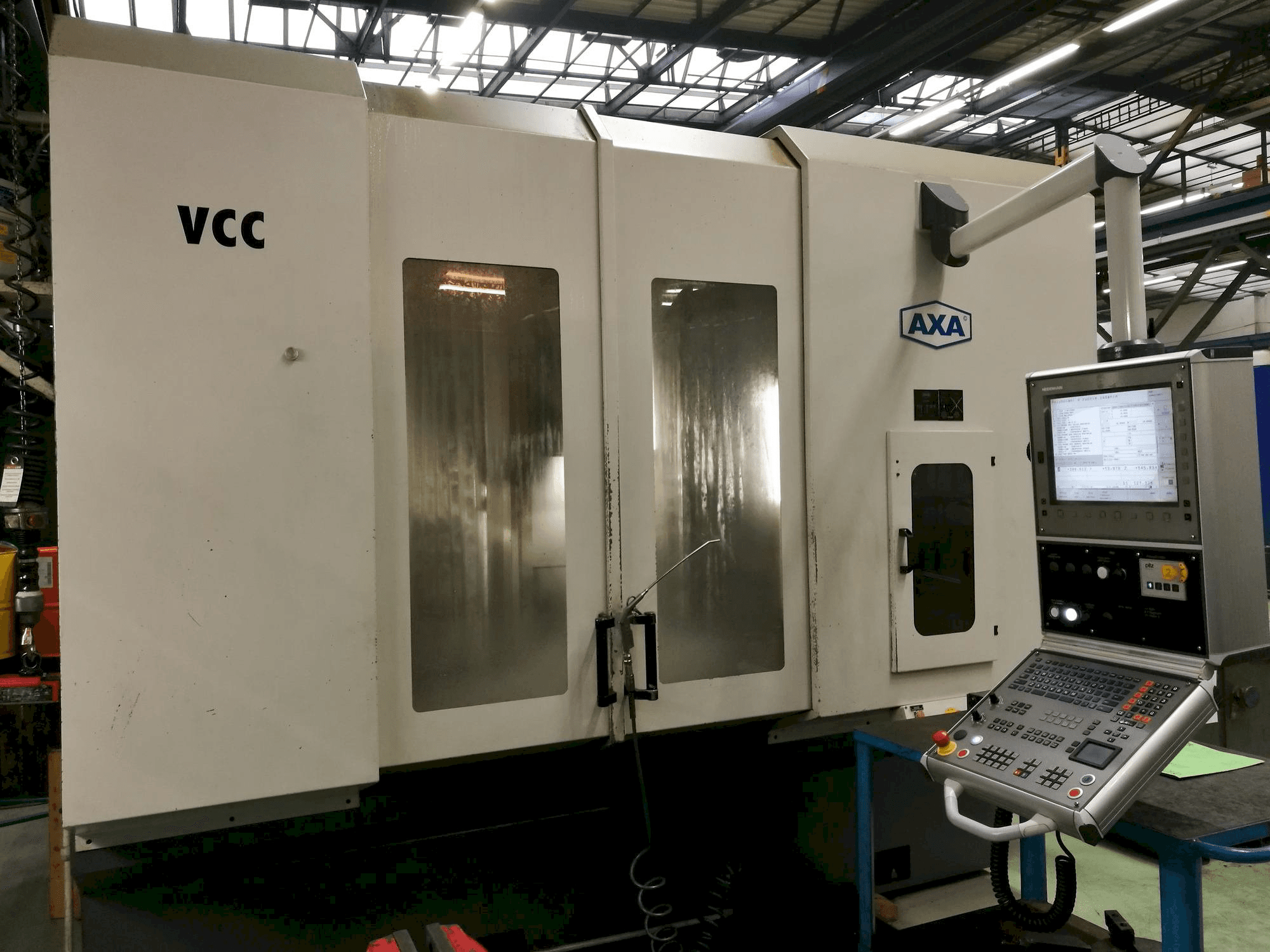 AXA VCC 1200-maskinen framifrån