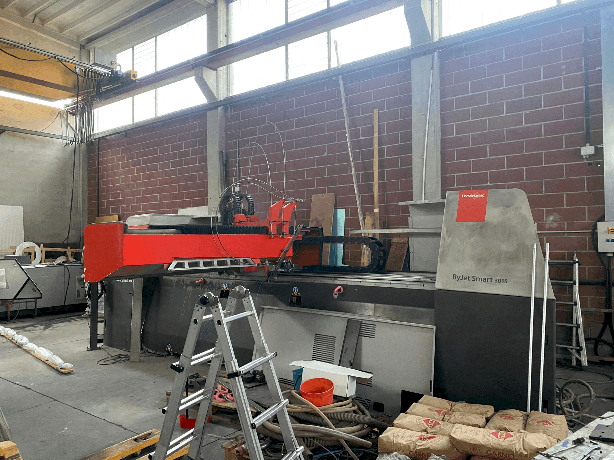 Bystronic ByJet 3015-maskinen framifrån