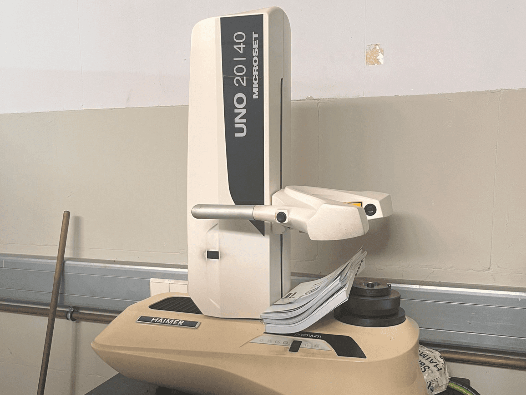 HAIMER UNO 20|40-maskinen framifrån