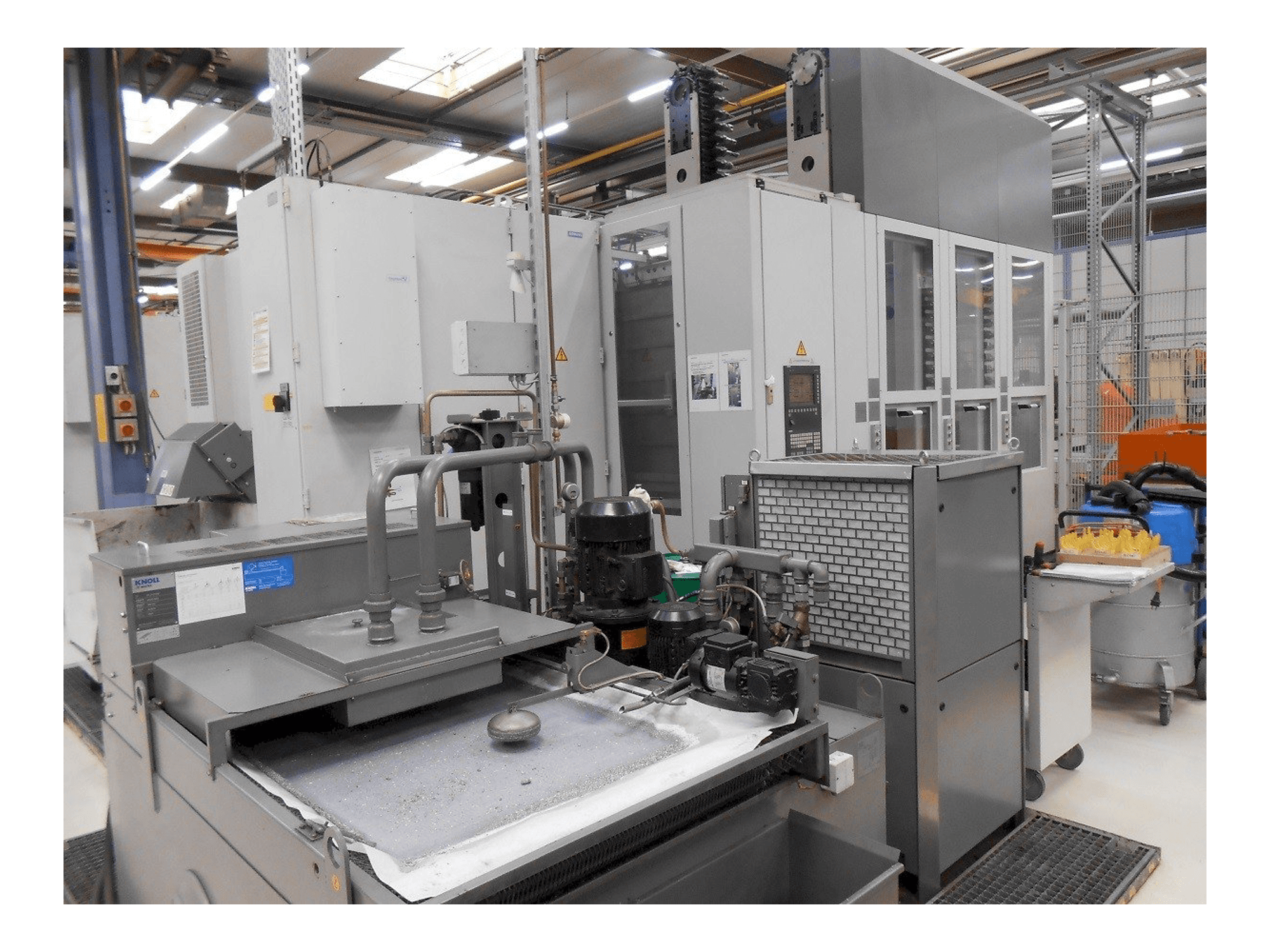 Heckert HEC 500 D XXL-maskinen framifrån