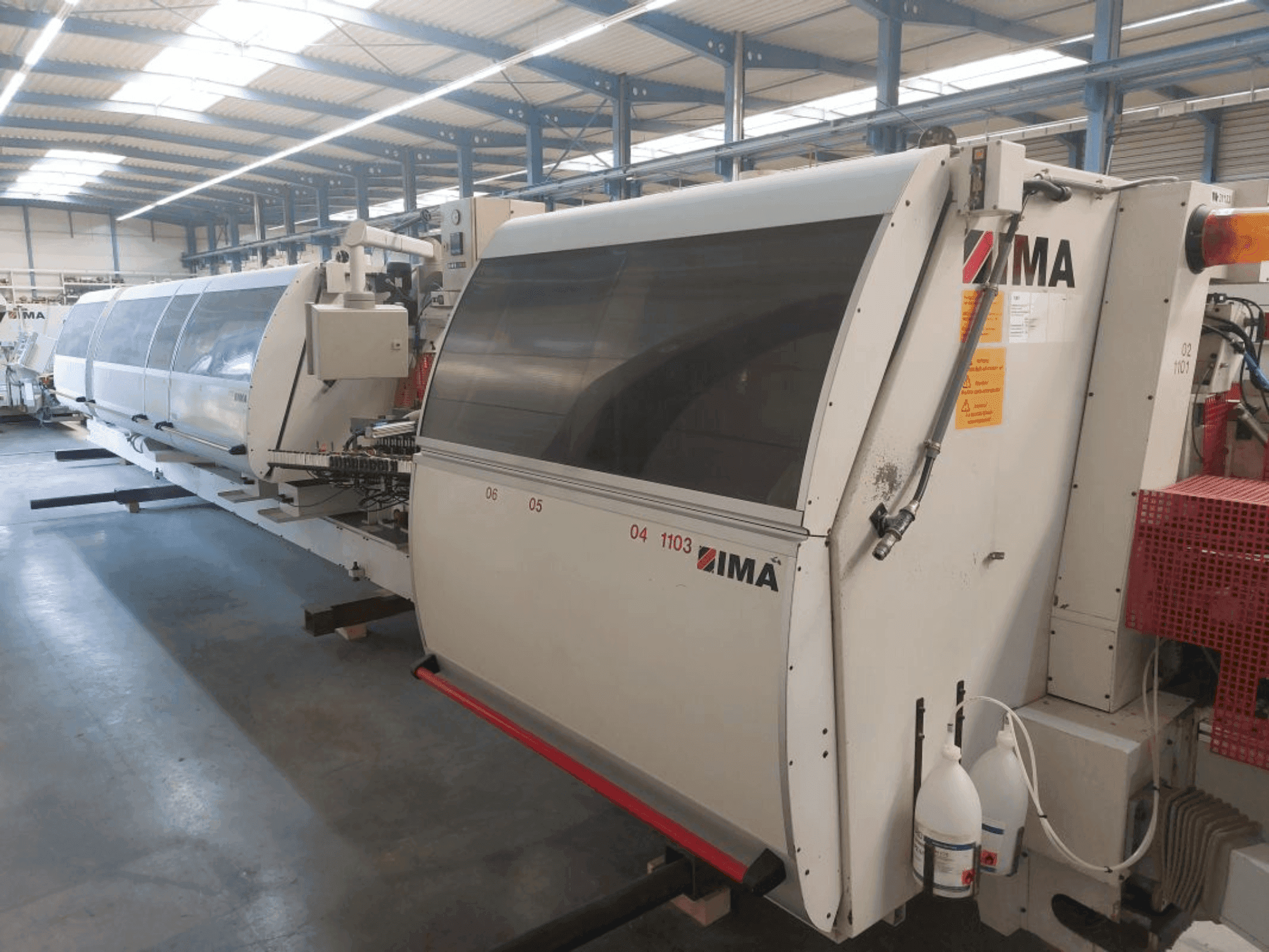 WEHRMANN COMBIMA-maskinen framifrån