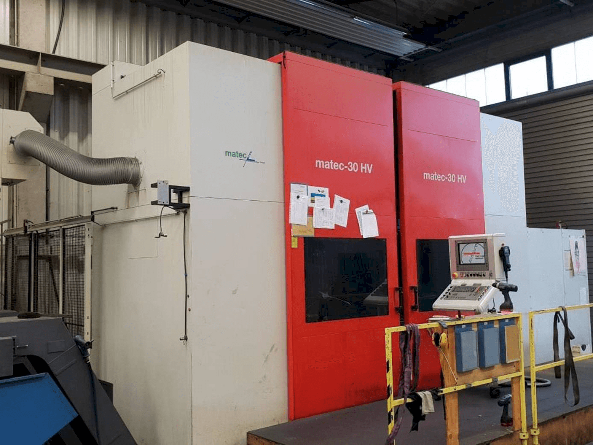 Matec 30 HV-maskinen framifrån