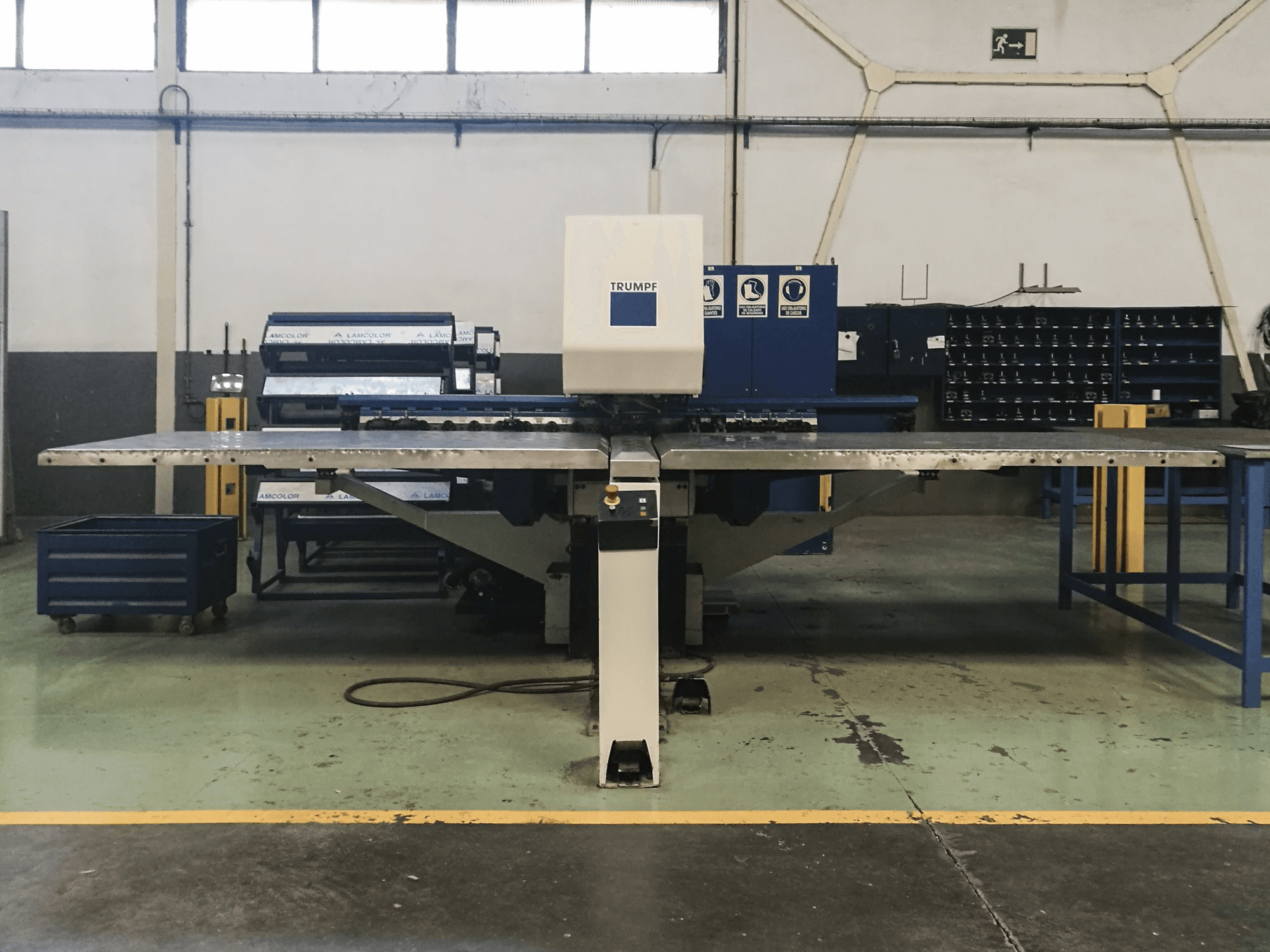 Trumpf-maskinen framifrånTrumatic 200