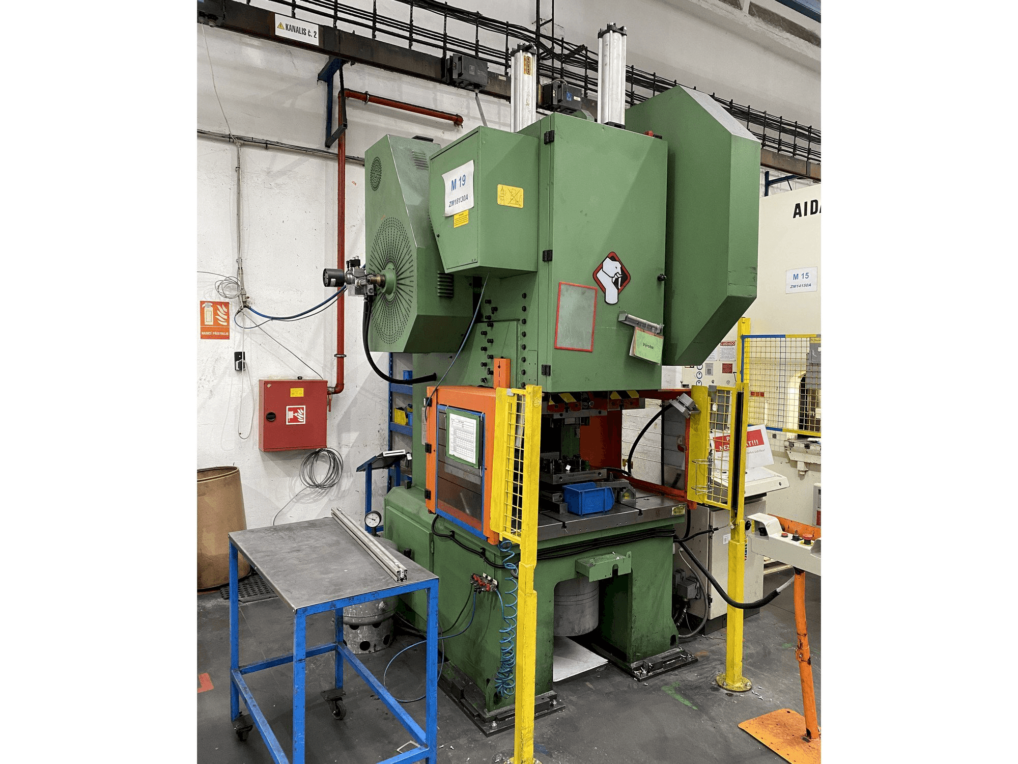 SANGIACOMO T 130R CE-maskinen framifrån