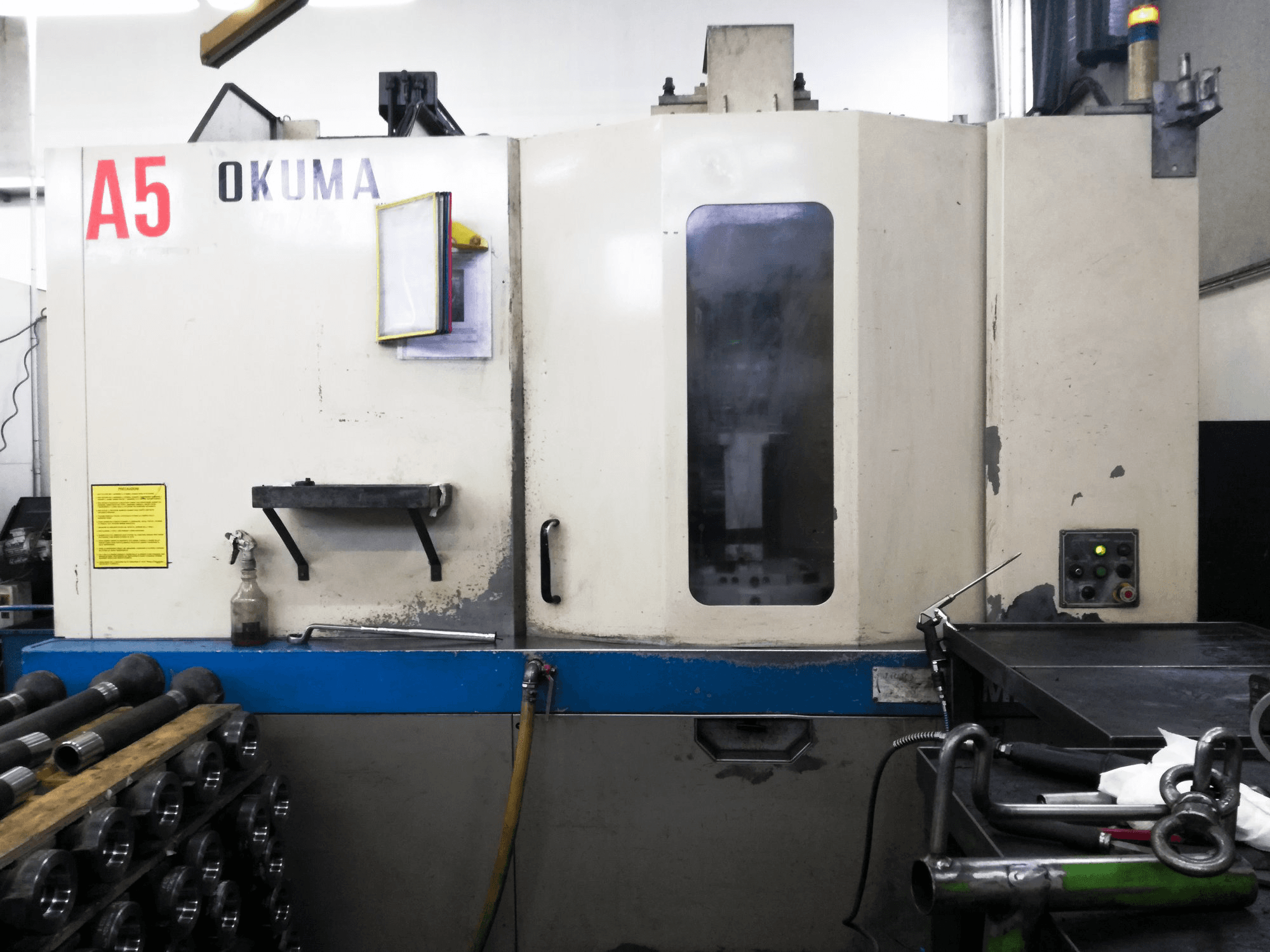 Okuma-maskinen framifrånMA-50HA