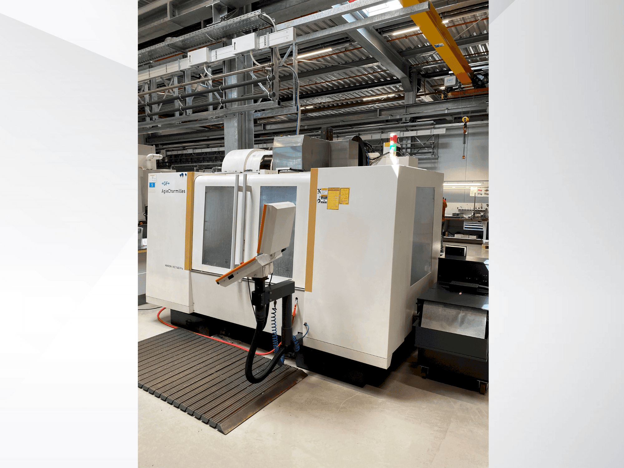 +GF+ AgieCharmilles MIKRON VCE 1400 PRO (2012)-maskinen framifrån