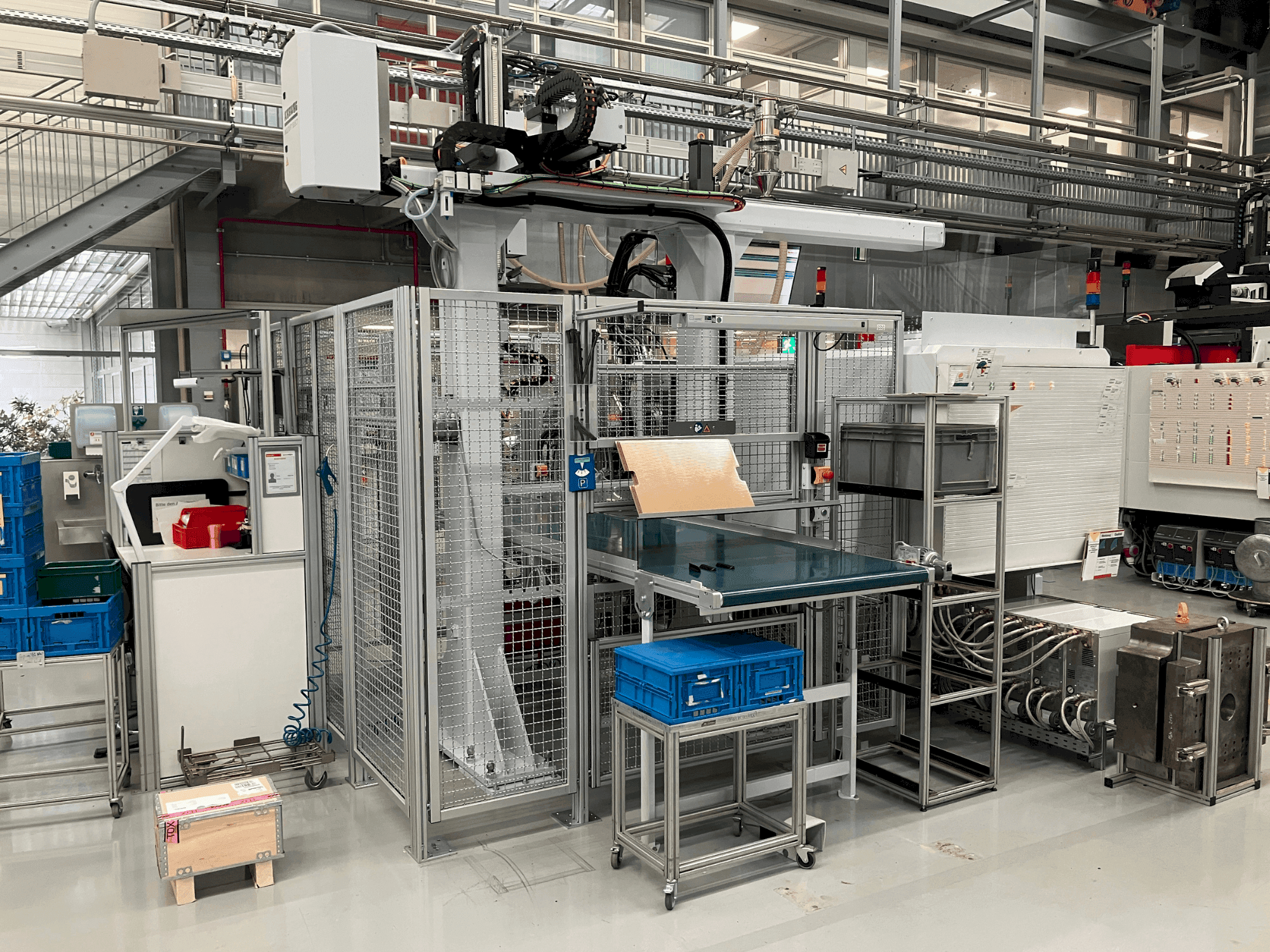 Arburg Allrounder 520 S 1600-400/170-maskinen framifrån