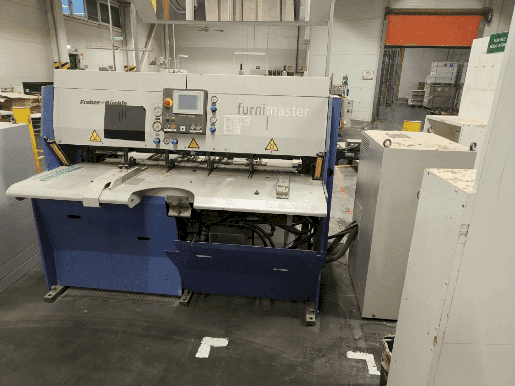 FISCHER & RüCKLE FZR15 / DAR 22-maskinen framifrån