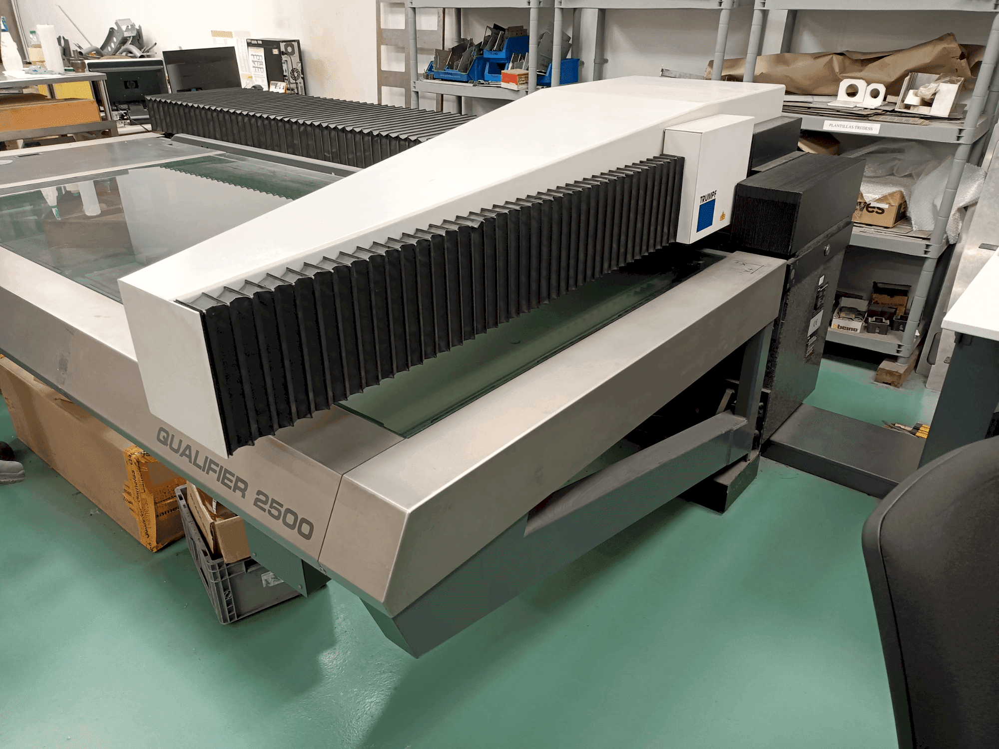 TRUMPF Qualifier 2500-maskinen framifrån