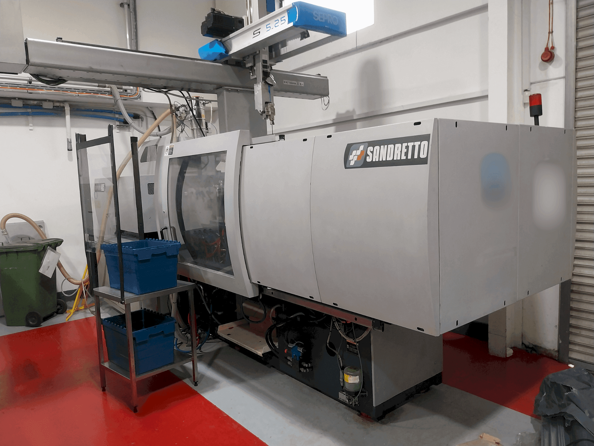 SANDRETTO EL 150/485-maskinen framifrån
