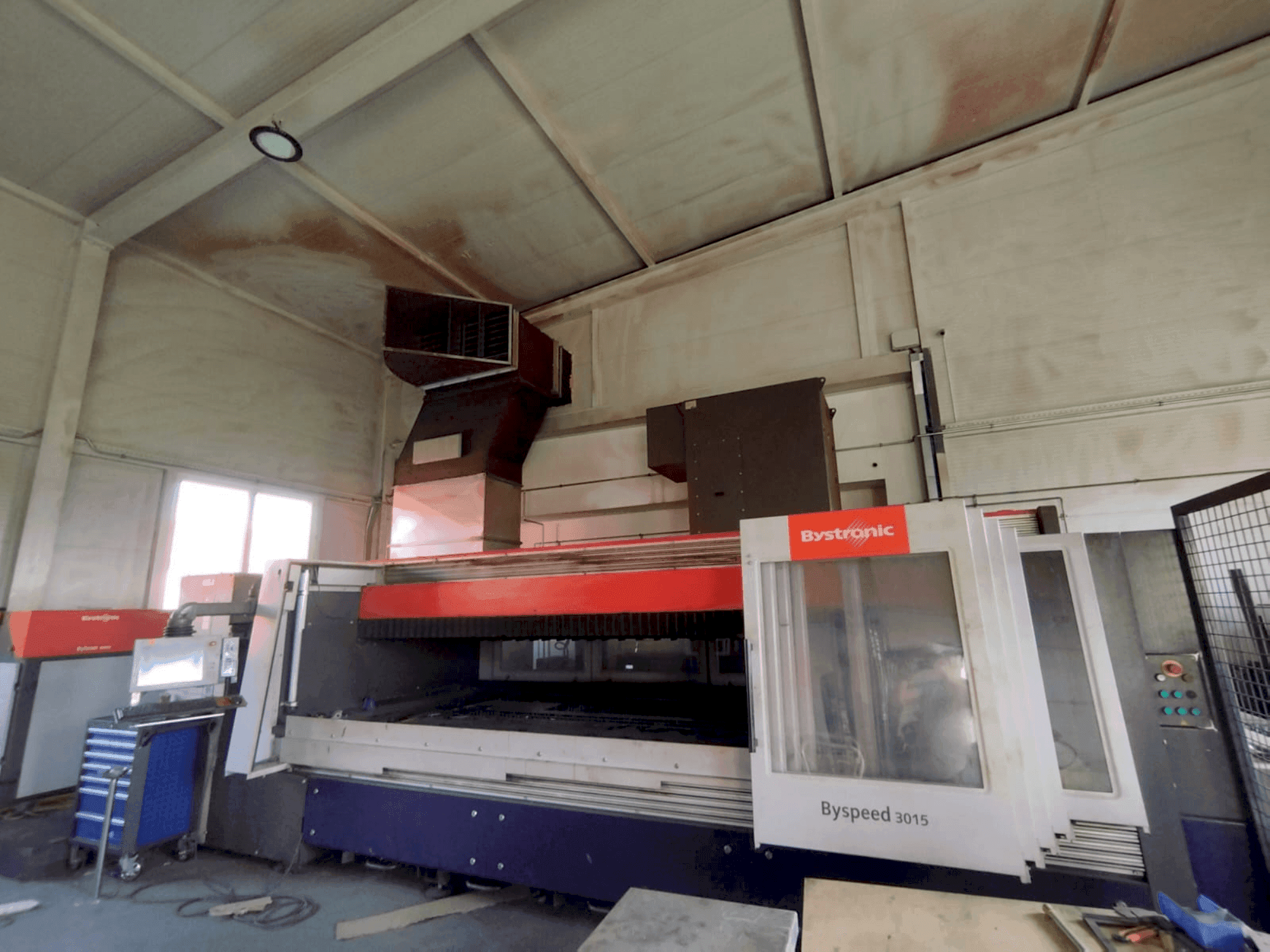 Bystronic BySpeed 3015-maskinen framifrån