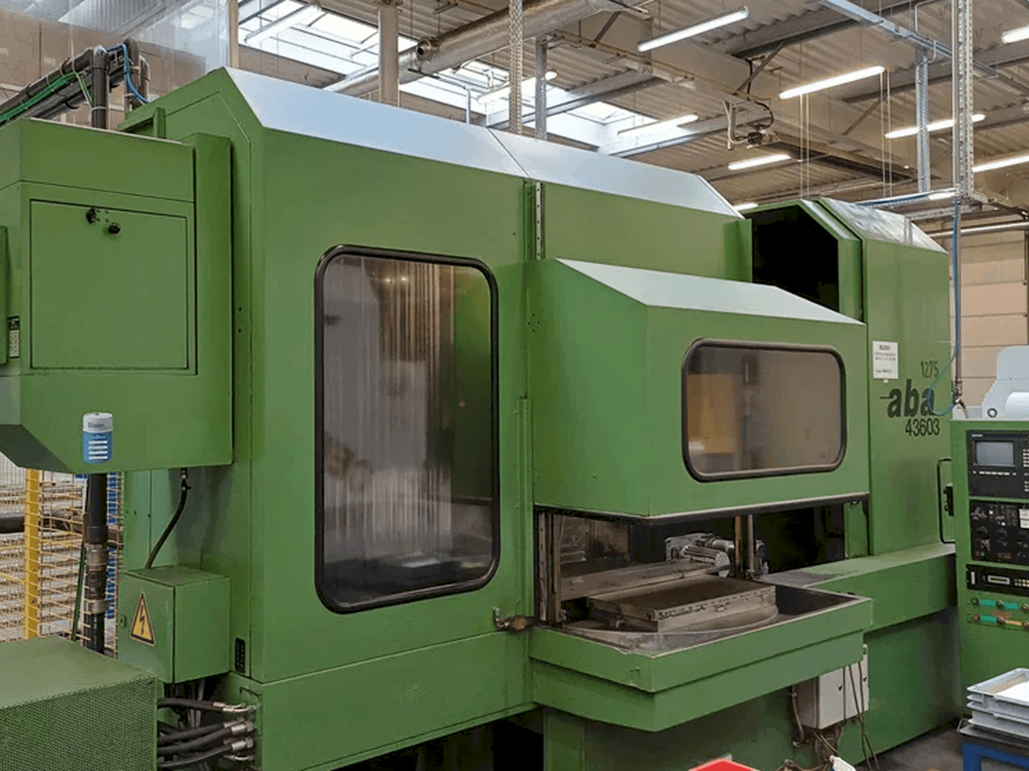 ABA PSM 1250 TT-maskinen framifrån