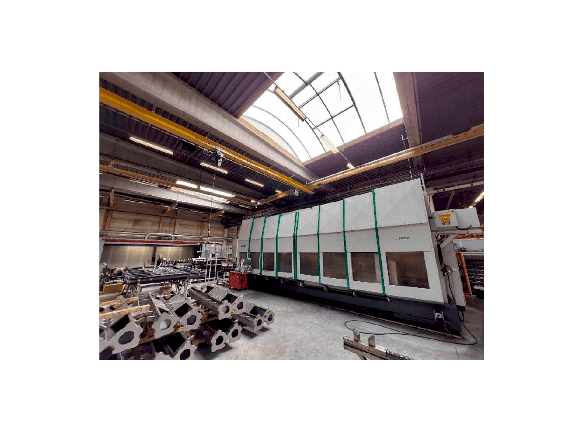 Unisign Univers 6-maskinen framifrån