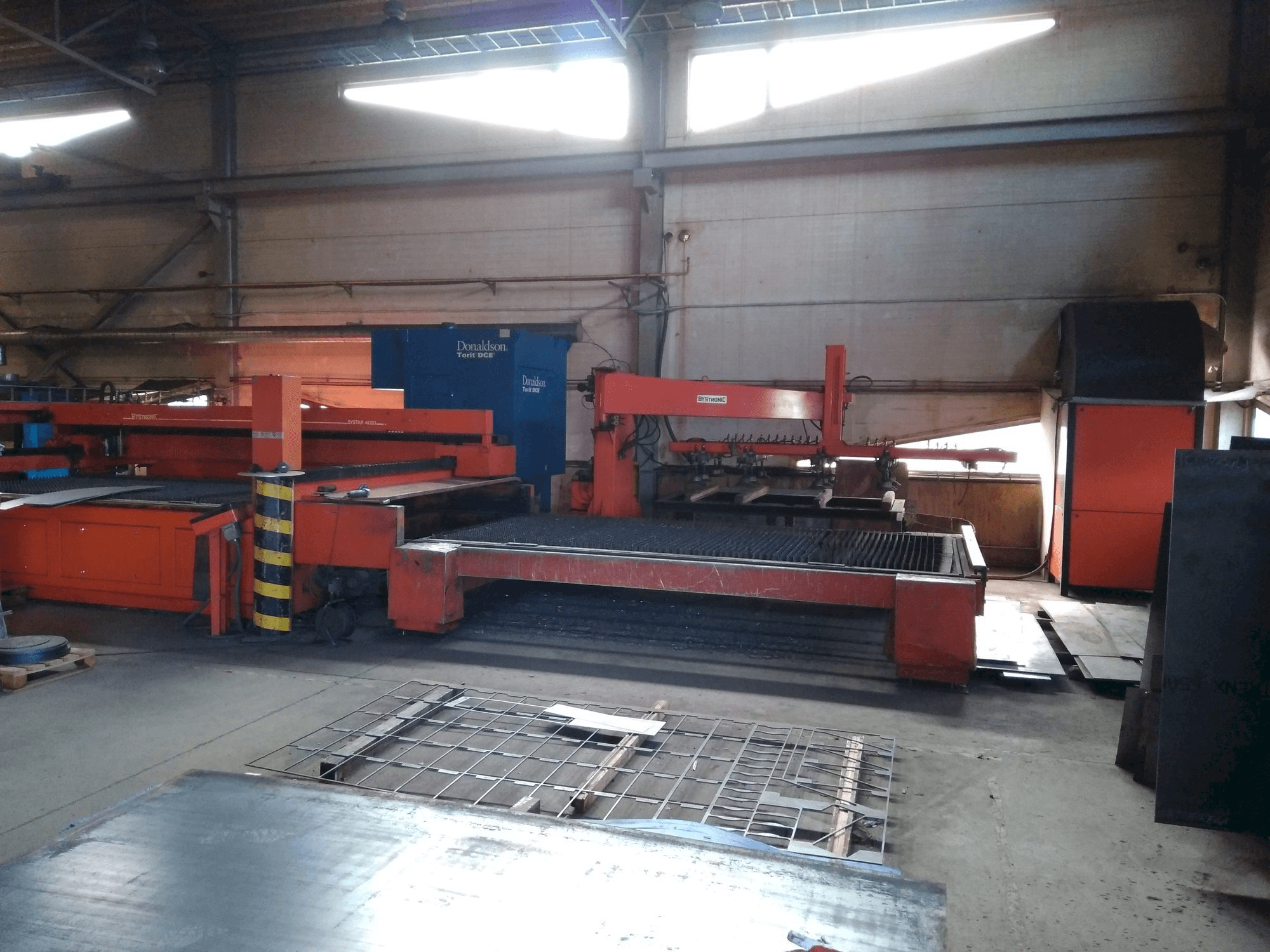 Bystronic BTL 2800-maskinen framifrån