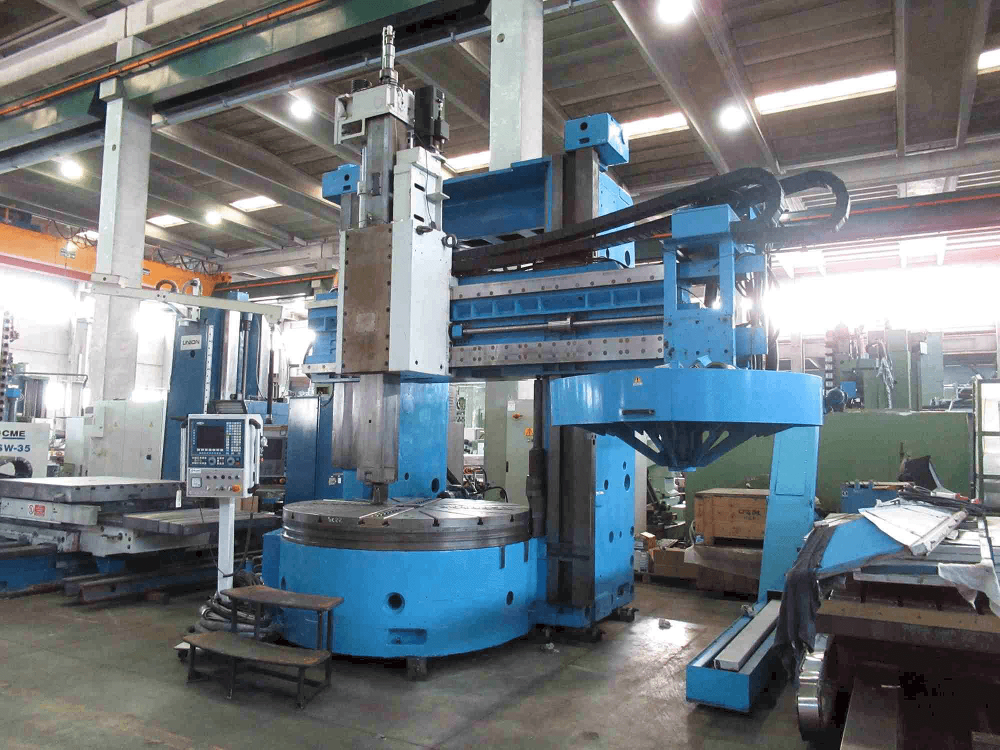 Titan SC 22 CNC-maskinen framifrån