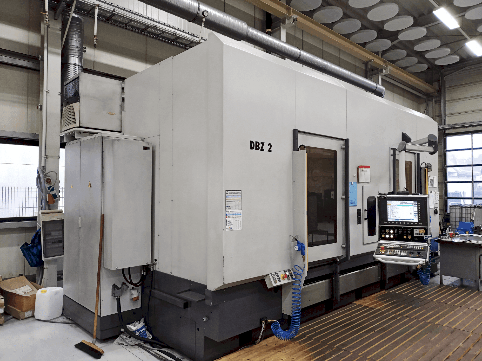 AXA DBZ 2 / 50-maskinen framifrån