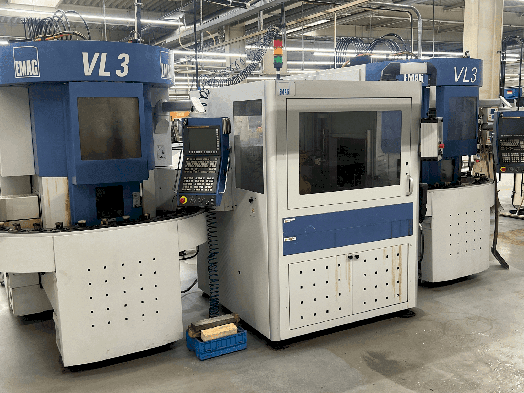 EMAG VL03-maskinen framifrån