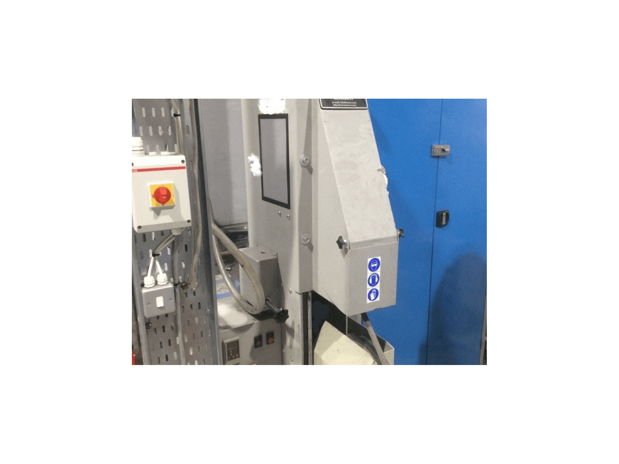 Loeser KS 100-maskinen framifrån