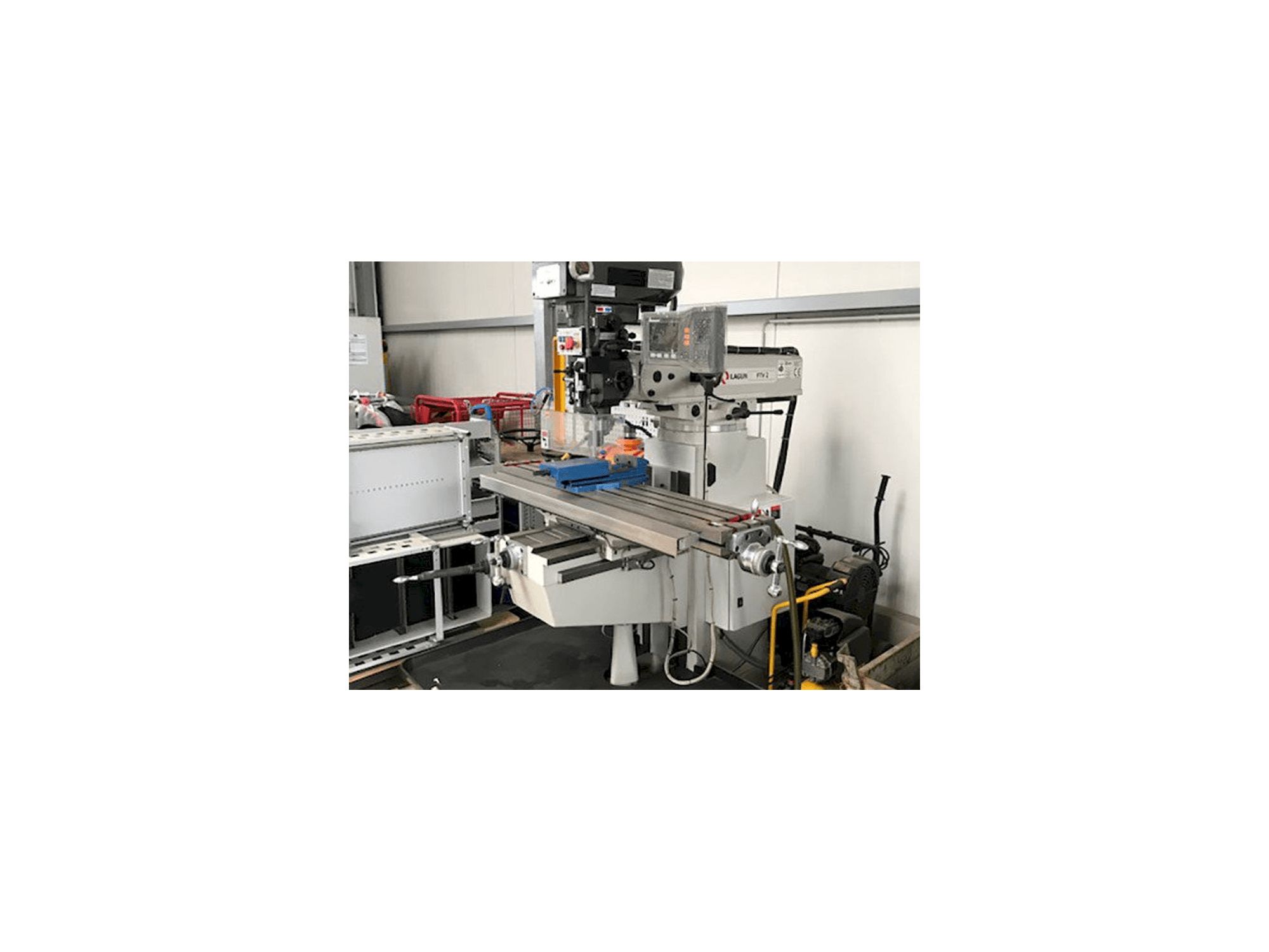 LAGUN FTV2-maskinen framifrån