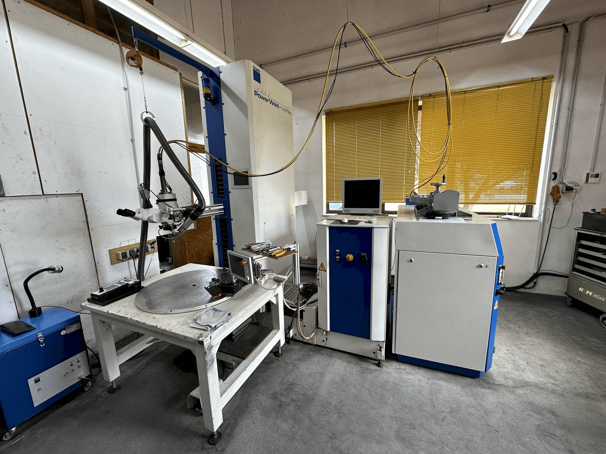 Trumpf TruLaser Station 5010-maskinen framifrån