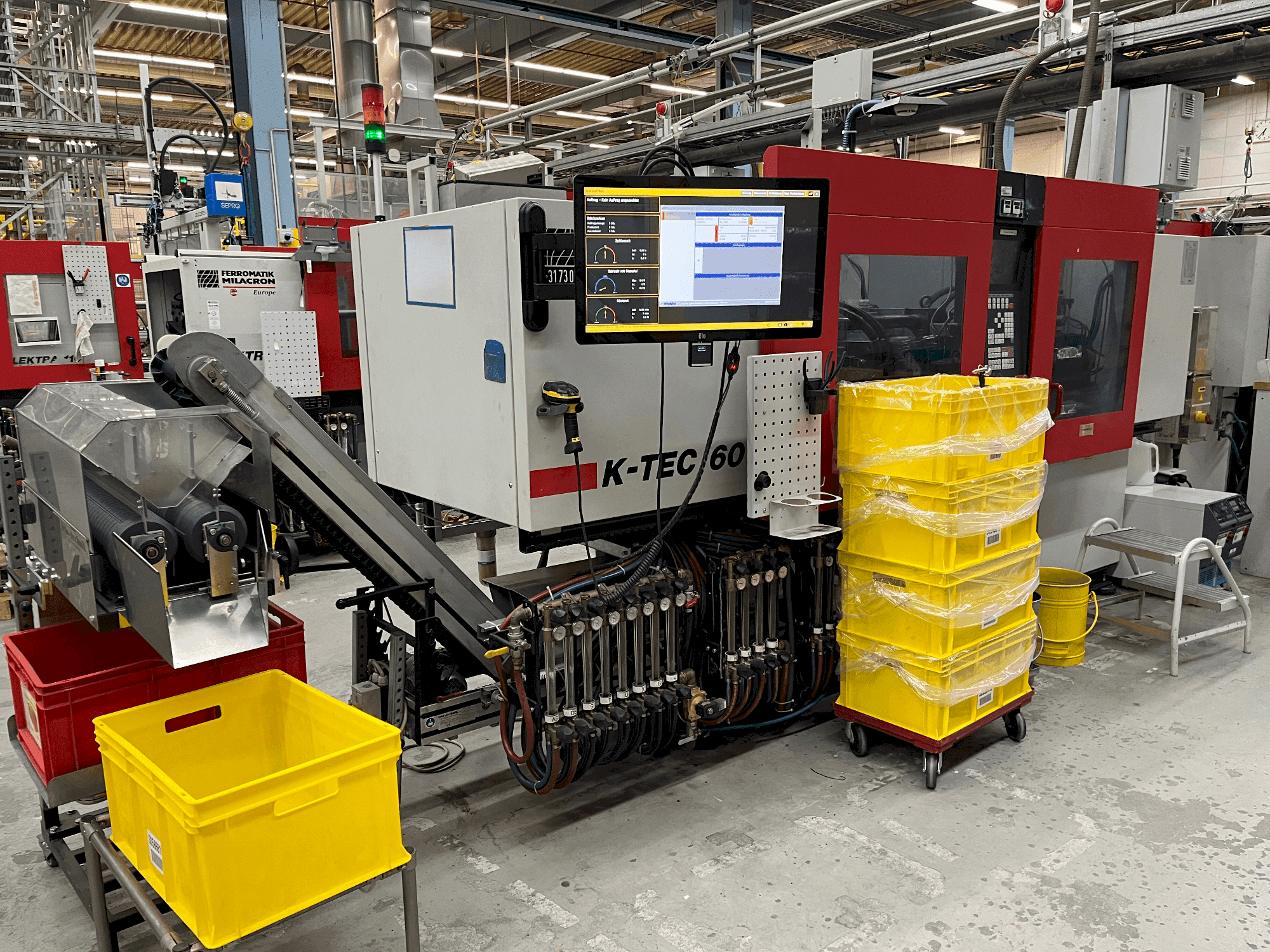 FERROMATIK K-TEC 60 S-maskinen framifrån